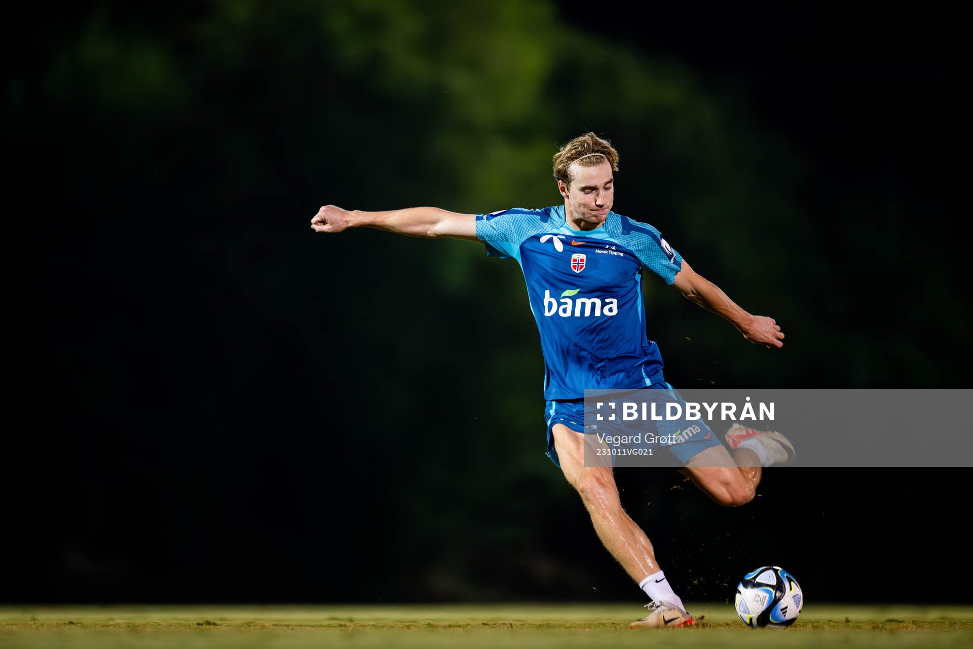 Kristian Thorstvedt of the Norwegian national football team
