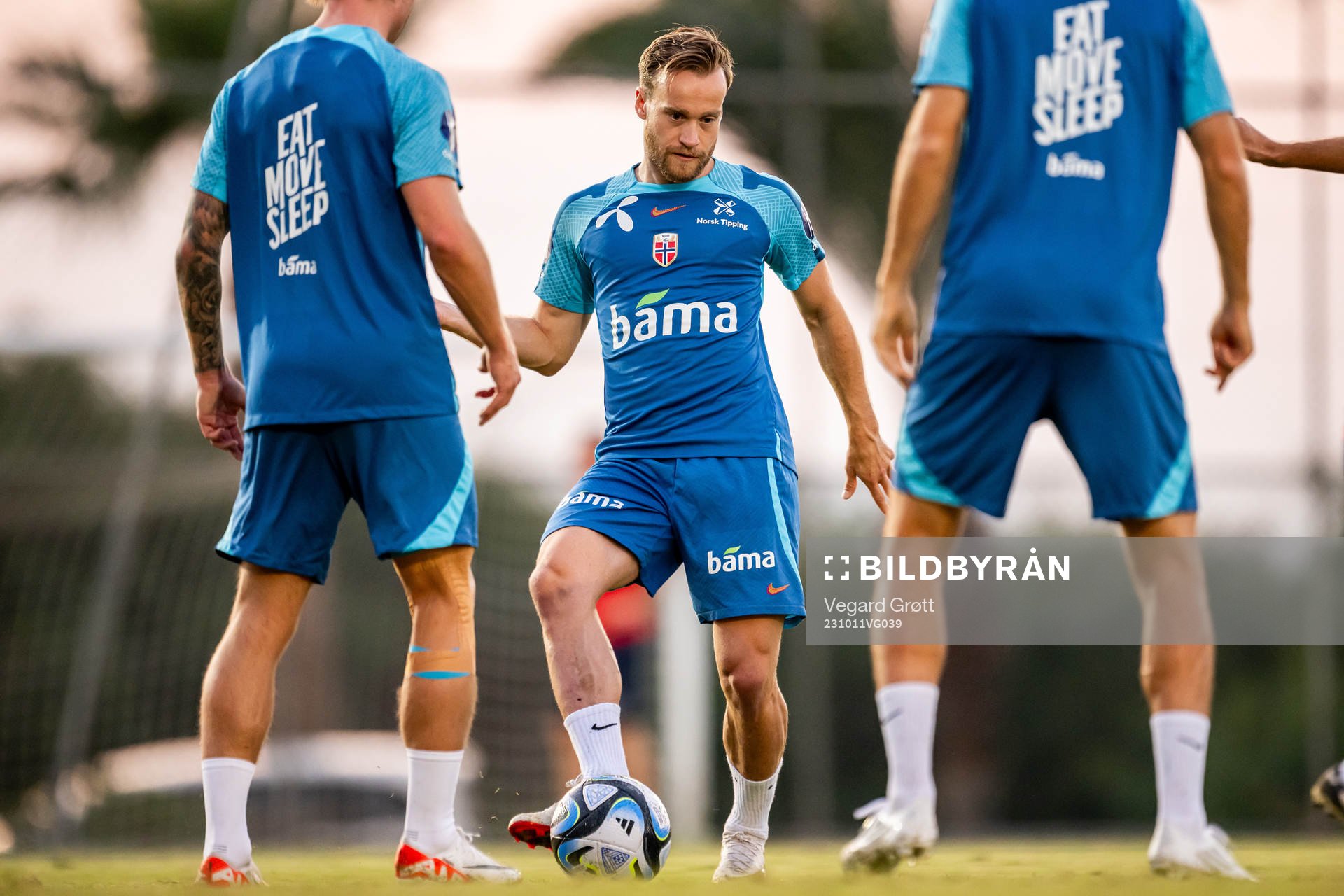 Bård Finne of the Norwegian national football team