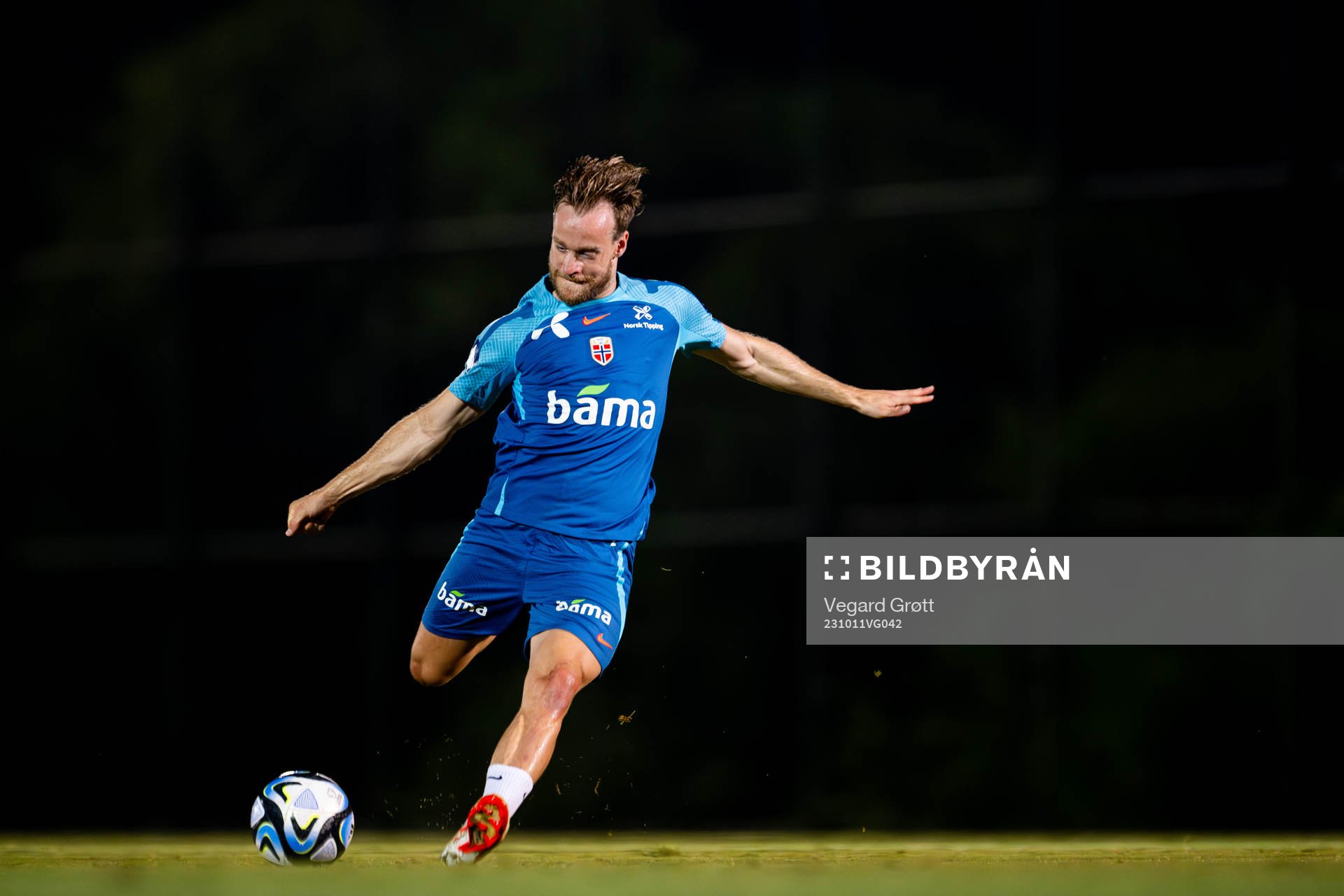 Bård Finne of the Norwegian national football team