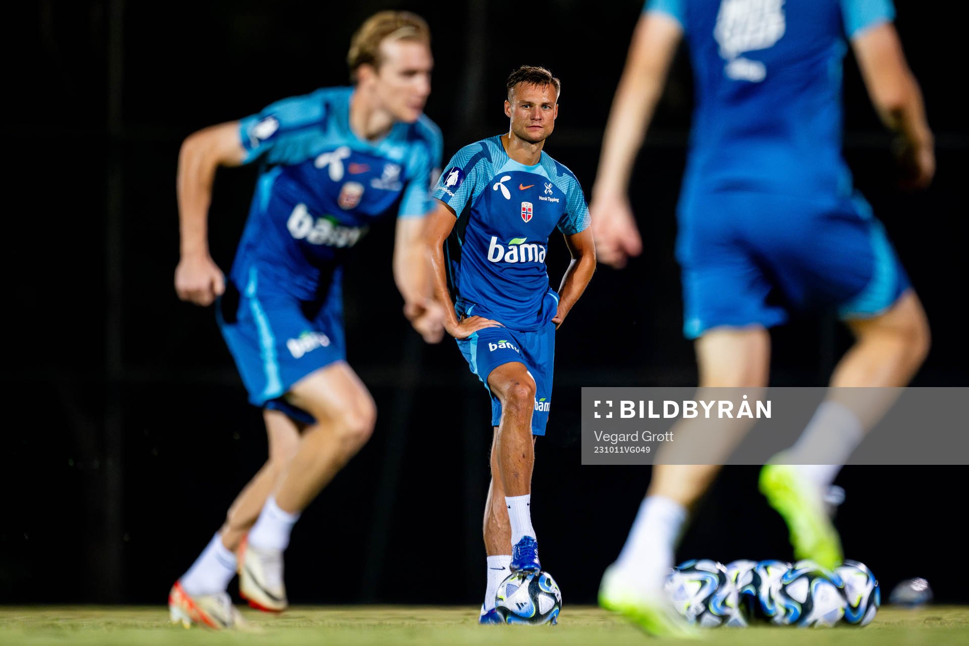 Stian Gregersen of the Norwegian national football team