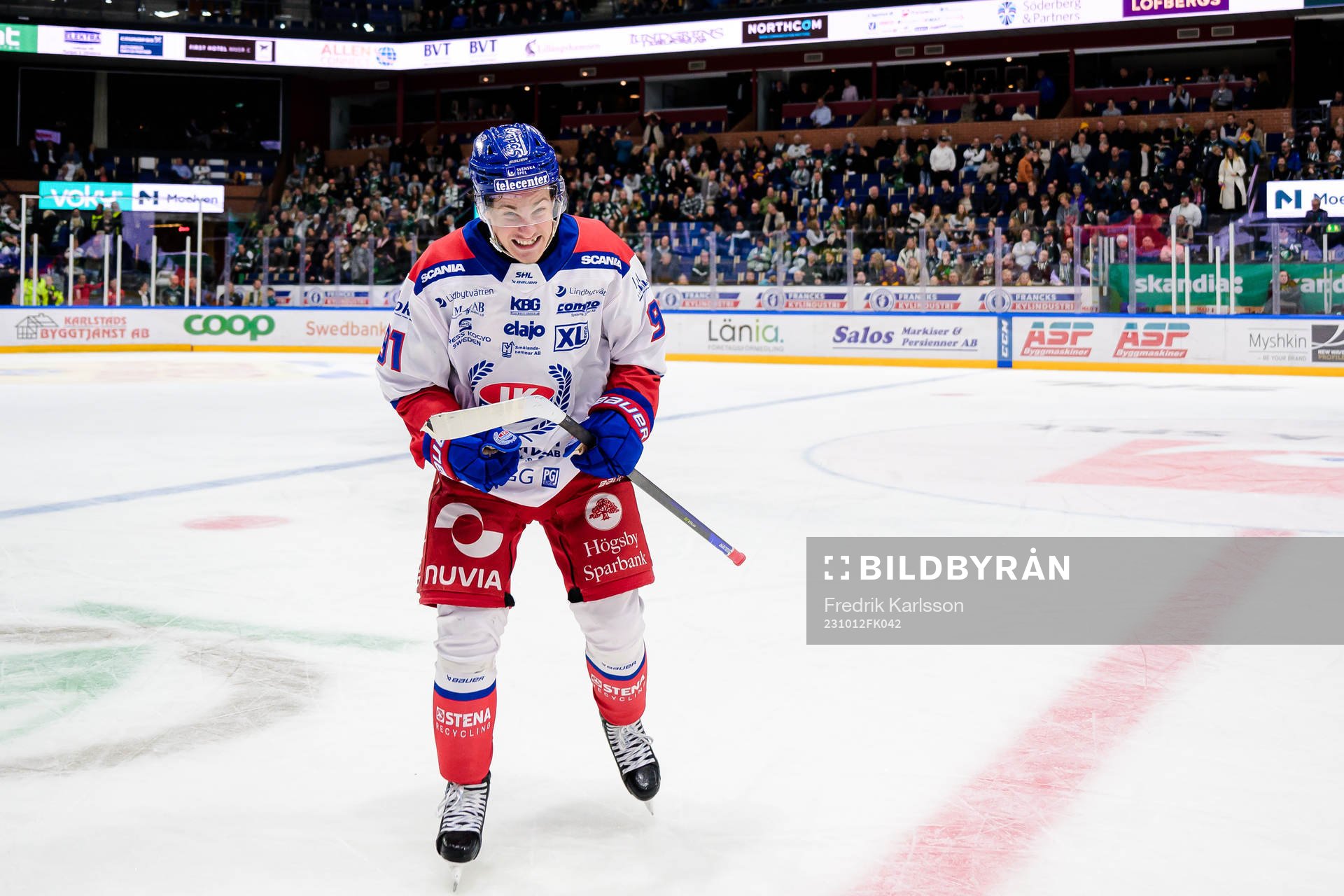 Oskarshamns Logan Hutsko jublar