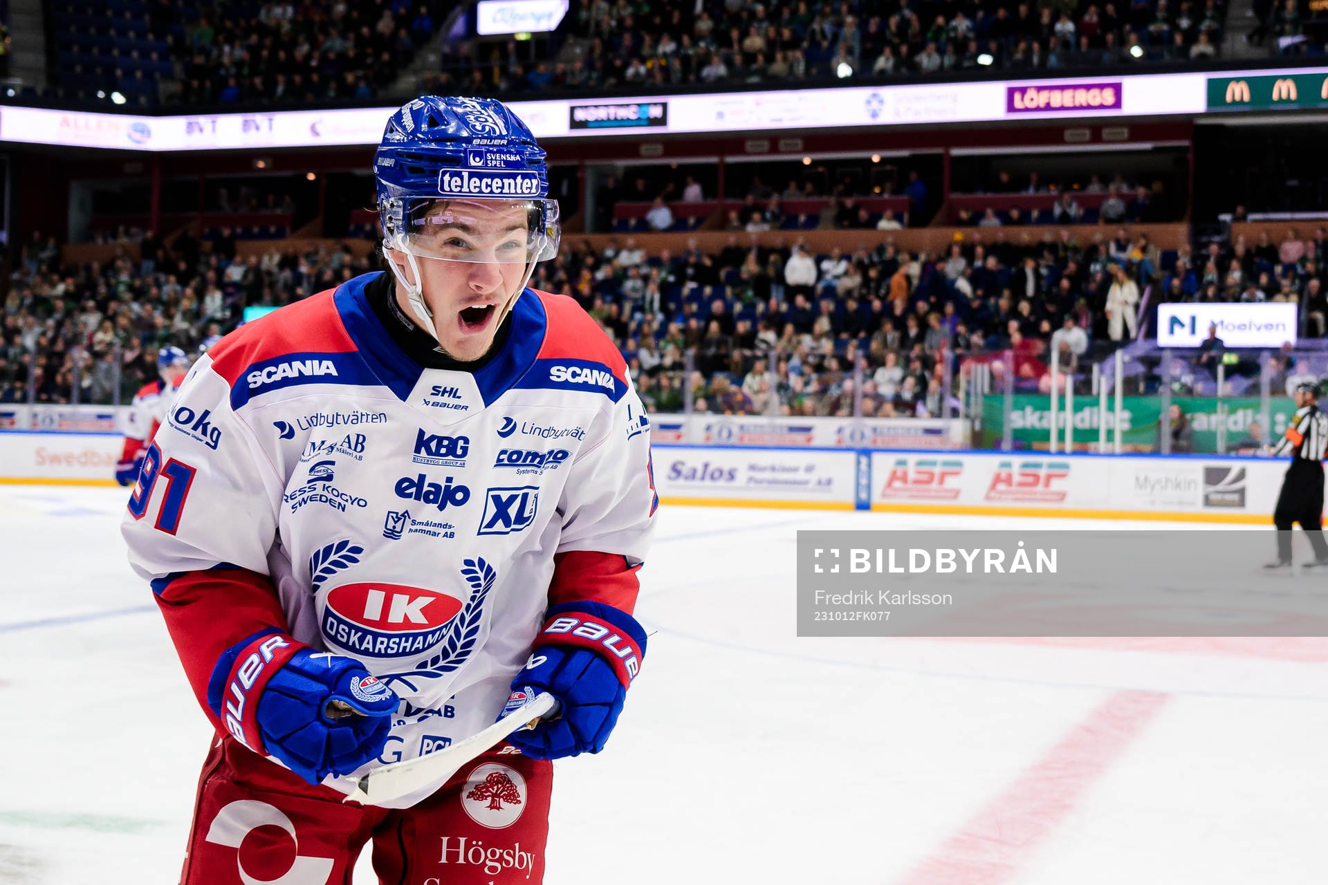 Oskarshamns Logan Hutsko jublar