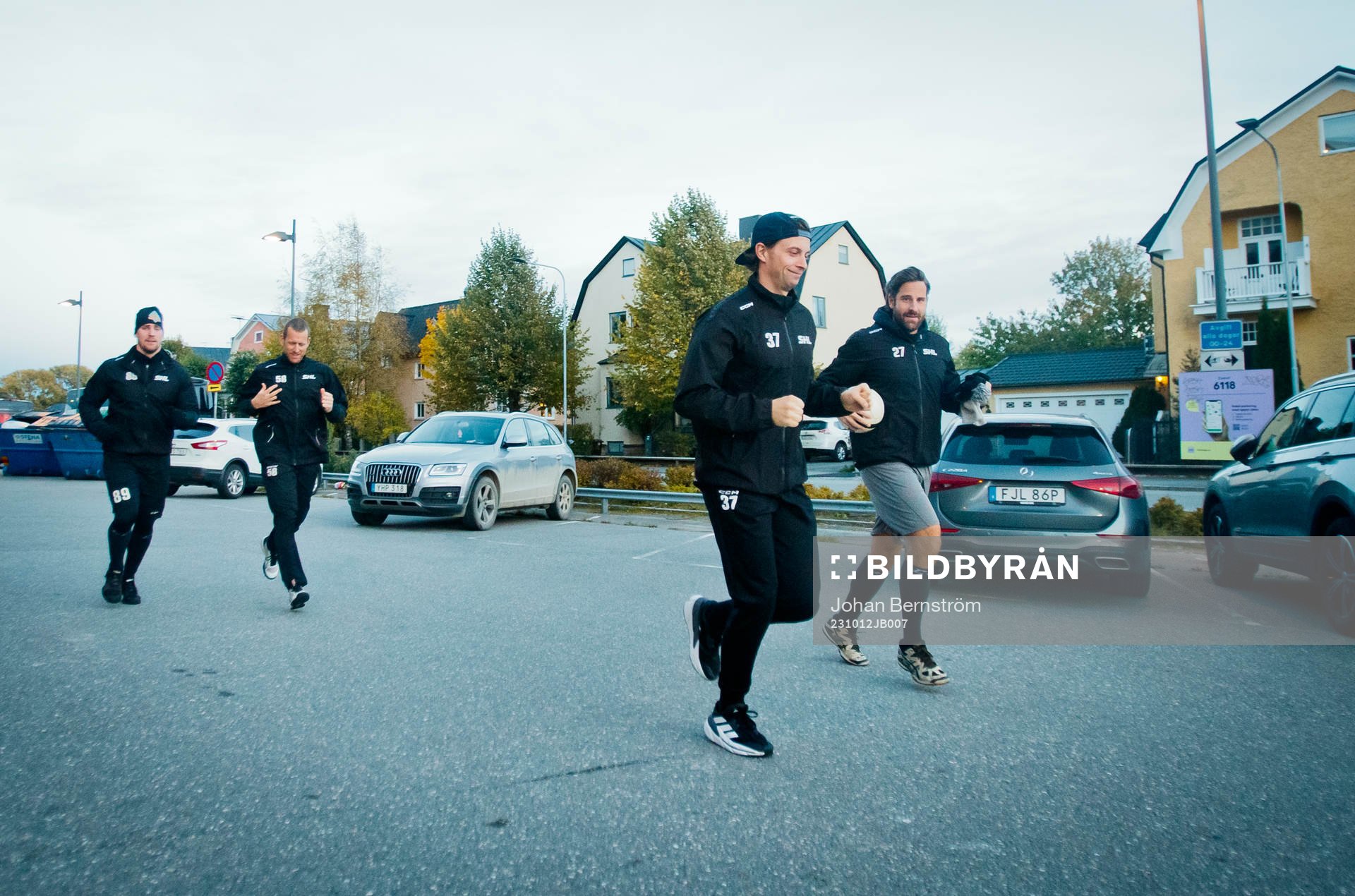 Domare Johan Wedin, Mikael Sjöqvist och Gustav Jonsson