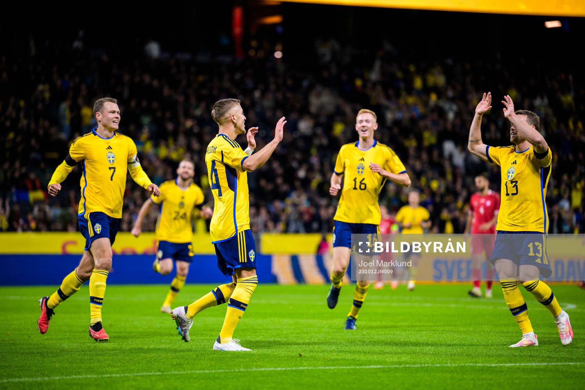 Viktor Claesson, Jesper Karlsson, Hugo Larsson, and Gabriel