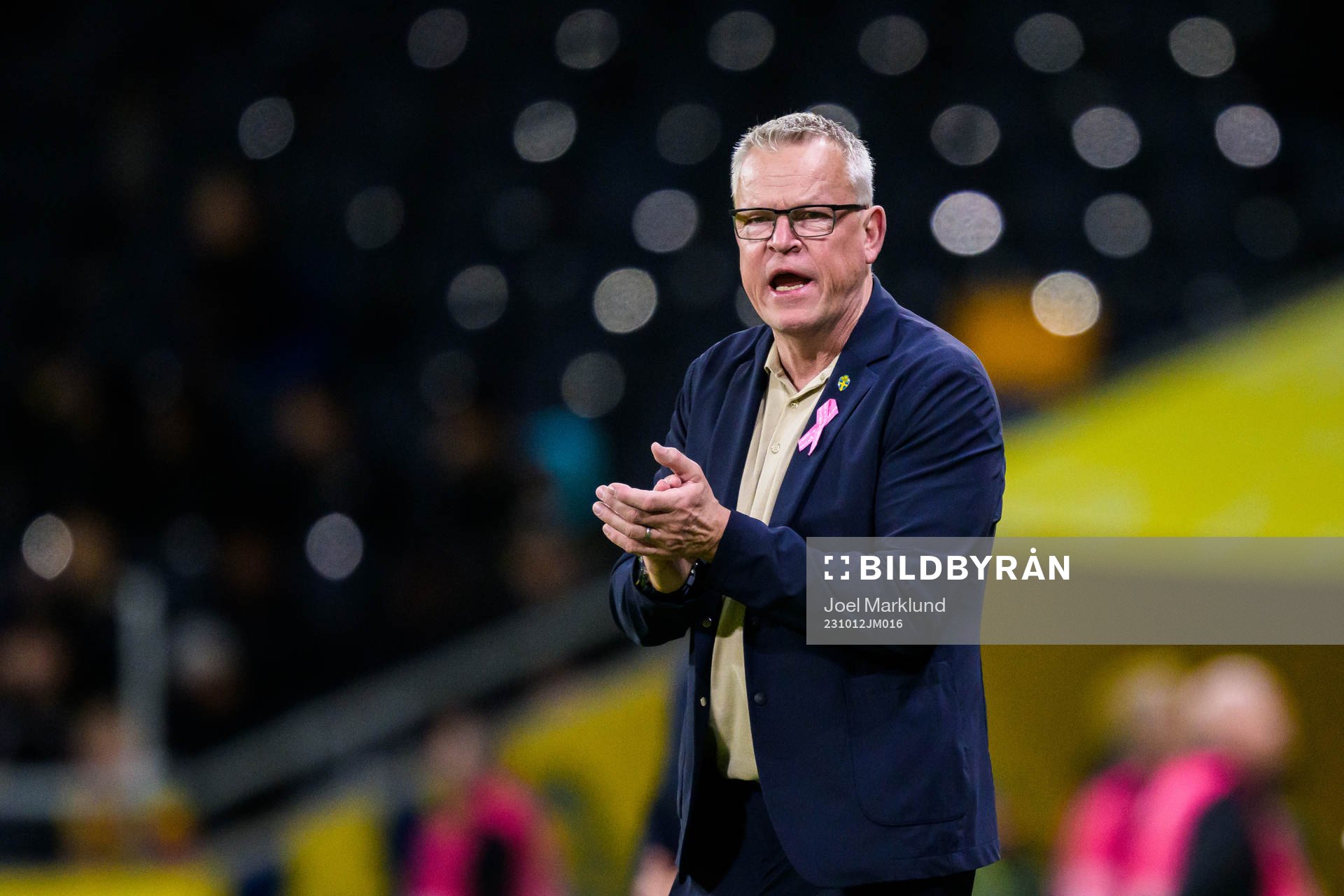 Head coach Janne Andersson of Sweden
