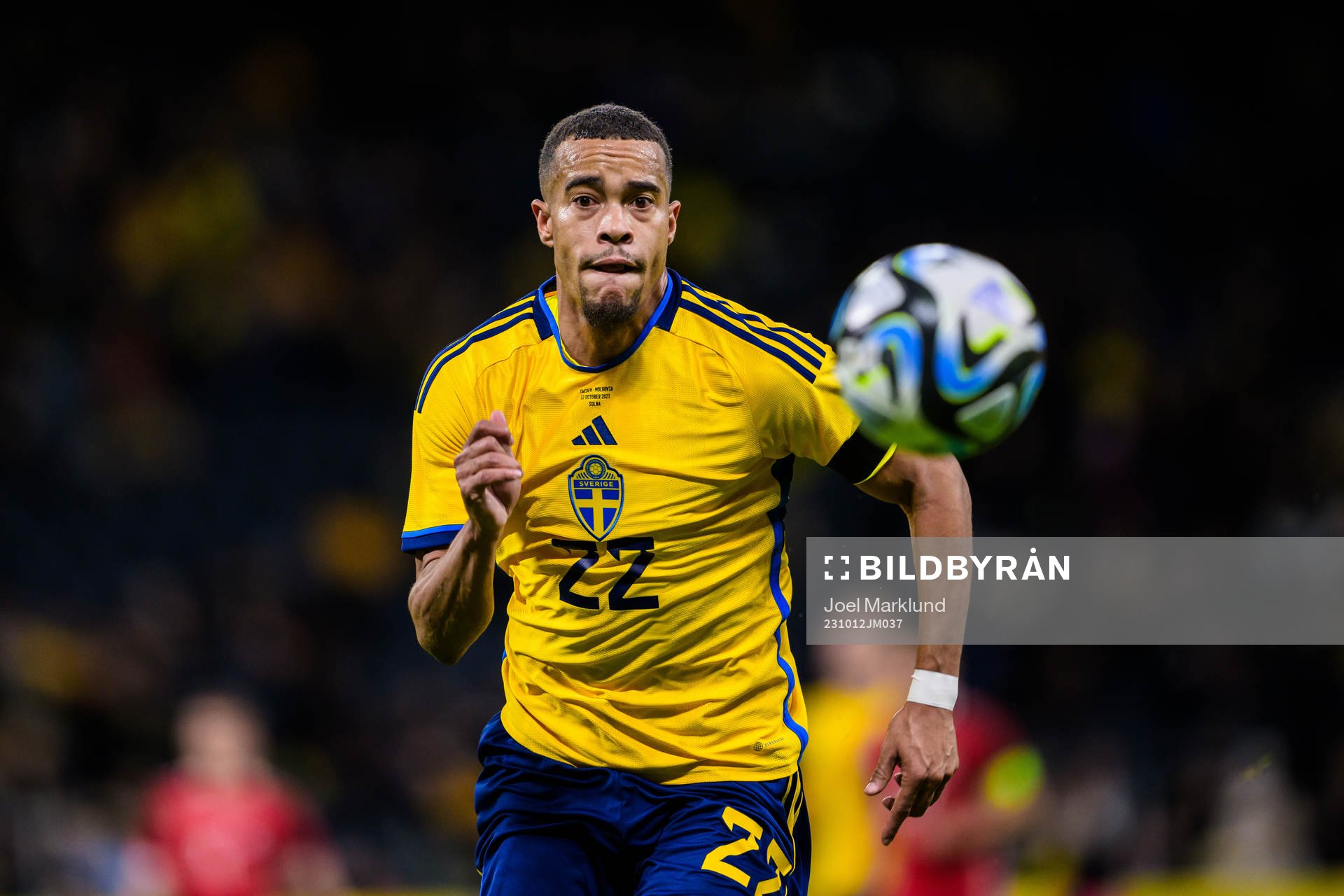 Robin Quaison of Sweden