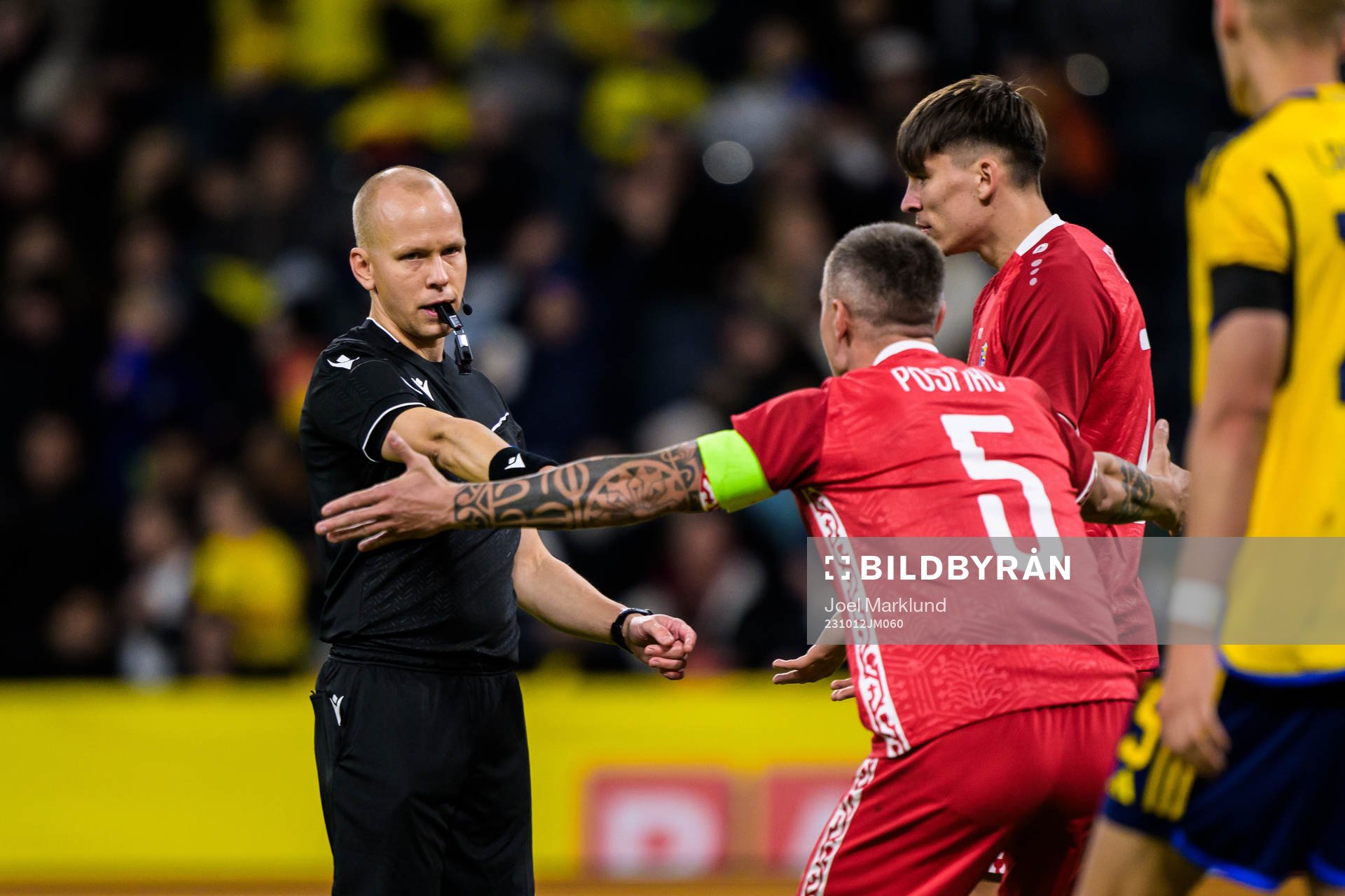 Referee Antti Munukka
