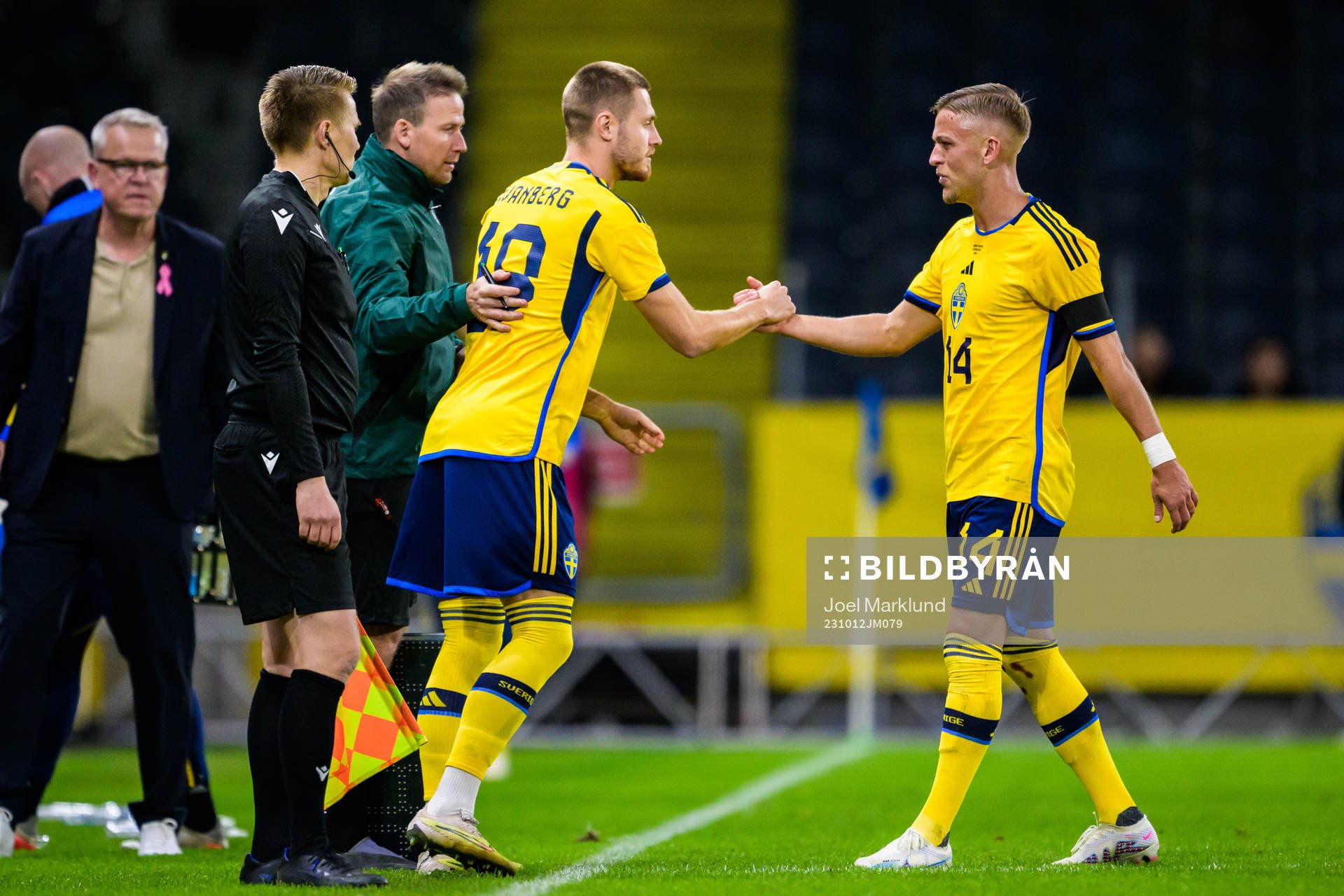 Mattias Svanberg and Jesper Karlsson of Sweden