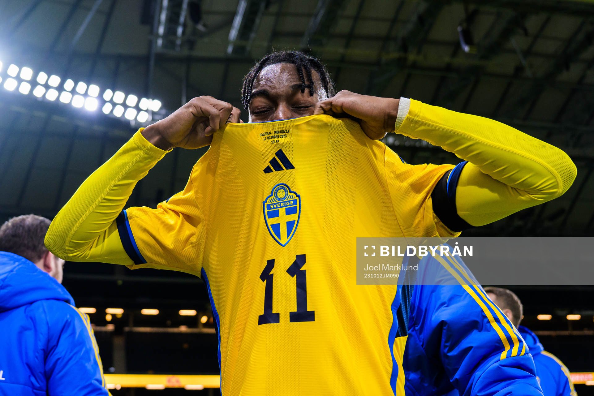 Anthony Elanga of Sweden