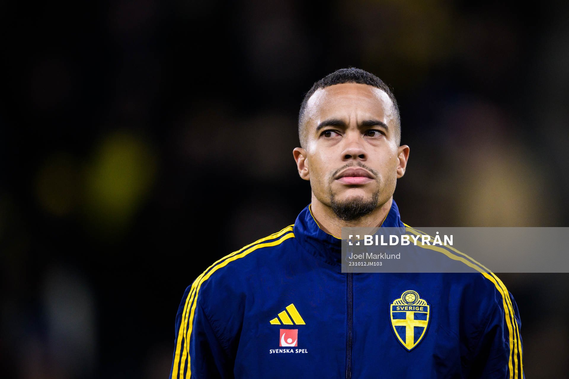 Robin Quaison of Sweden