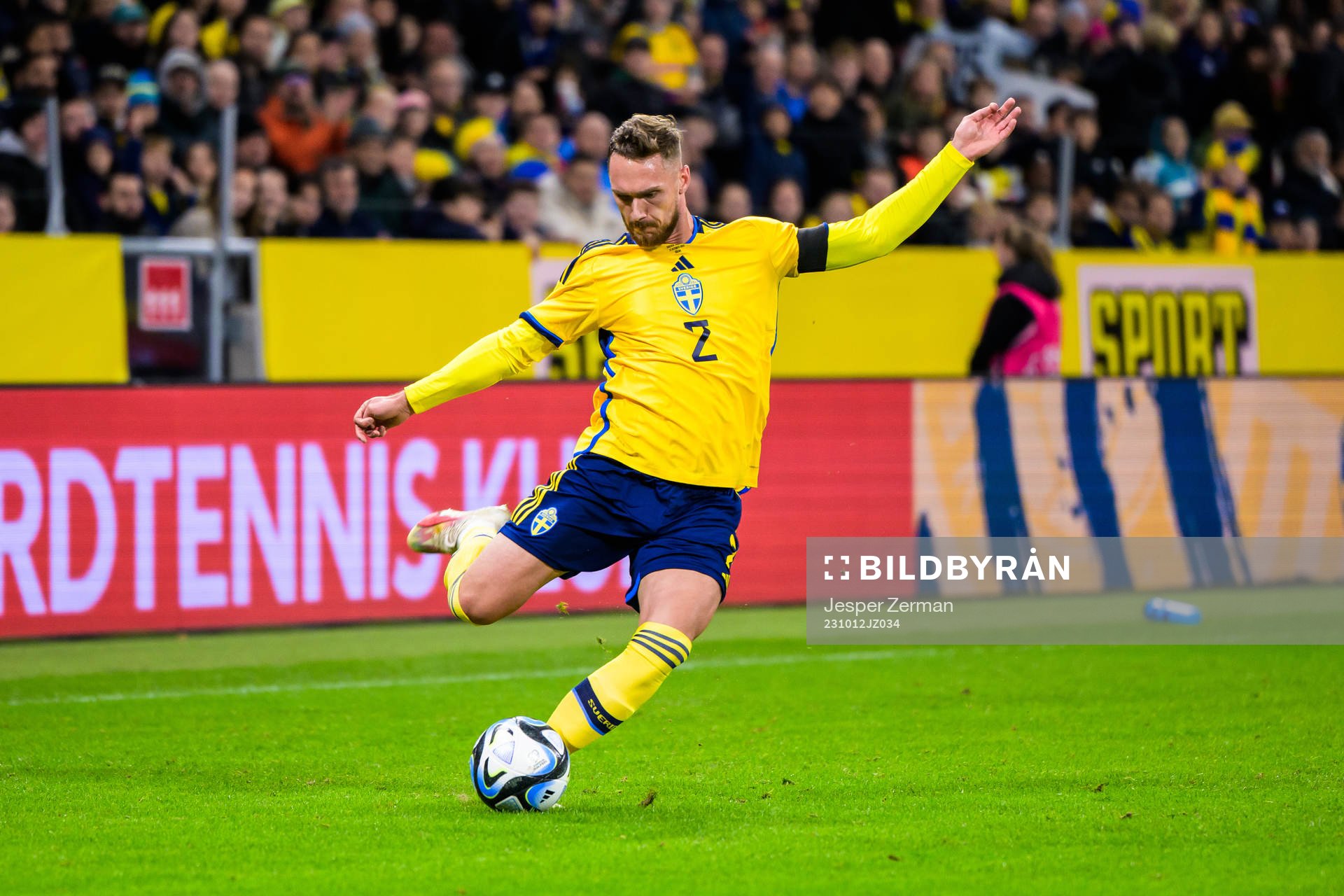 Linus Wahlqvist Egnell of Sweden