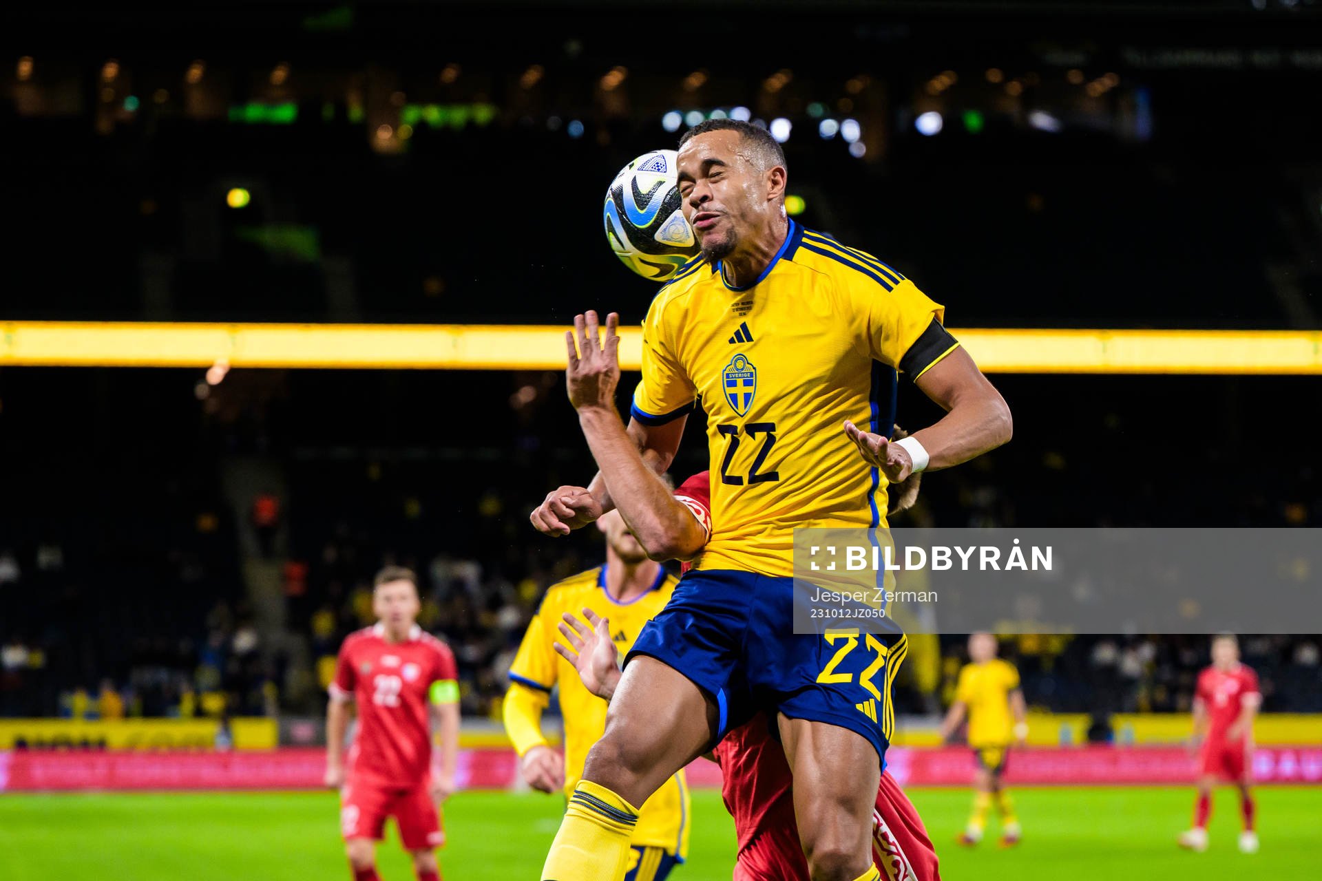 Robin Quaison of Sweden