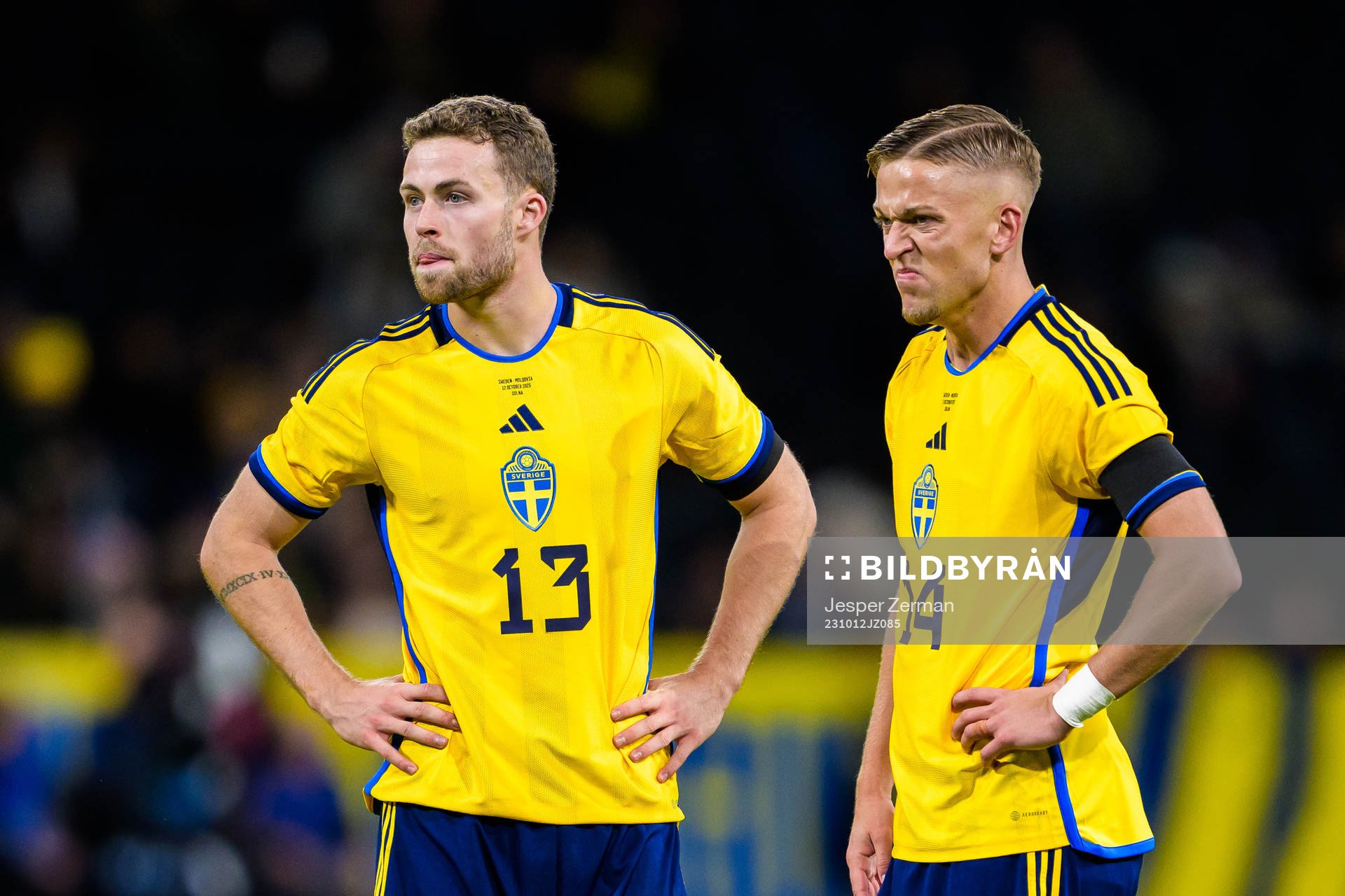 Gabriel Gudmundsson, Jesper Karlsson, and Samuel Gustafson