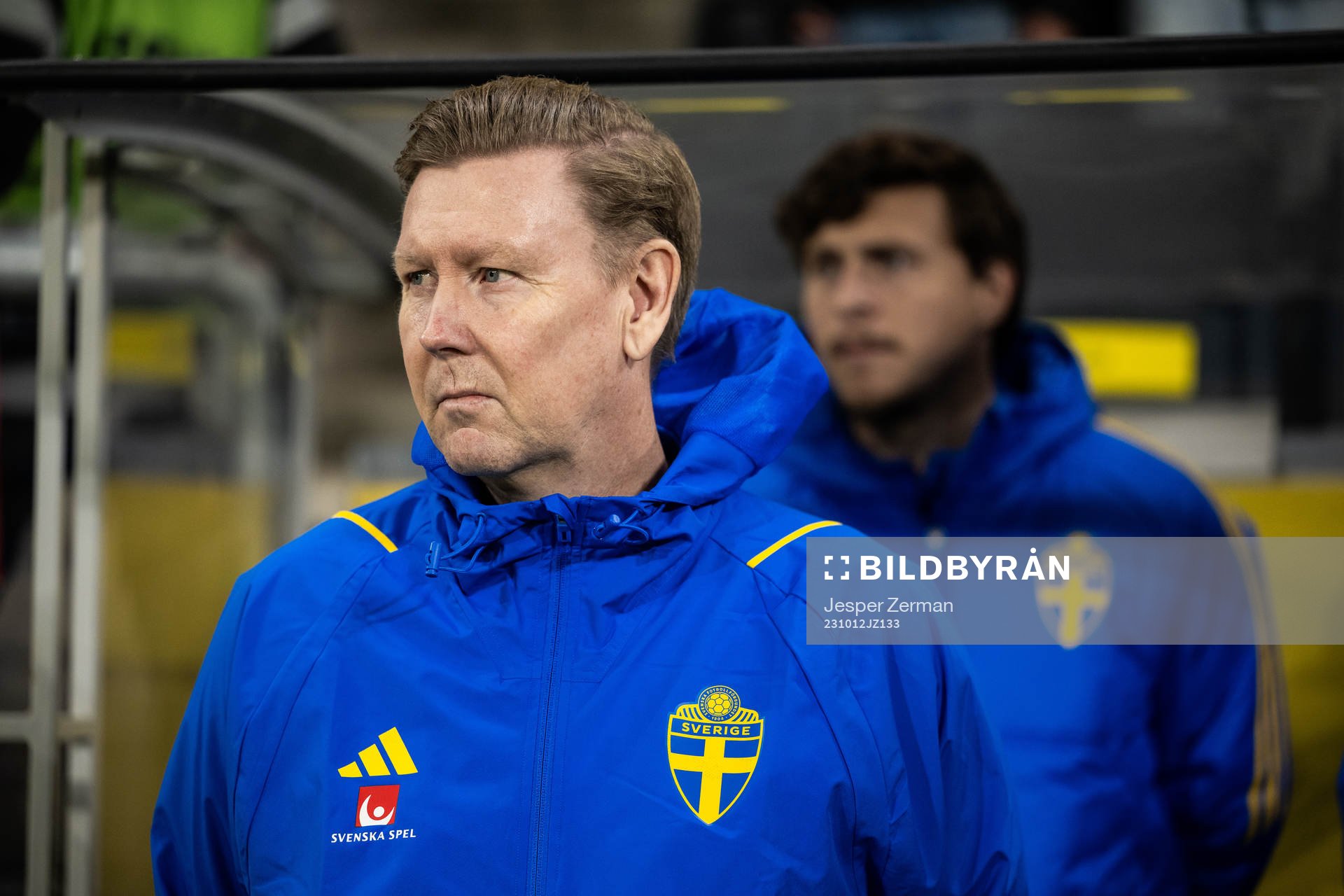Assistant coach Peter Wettergren of Sweden