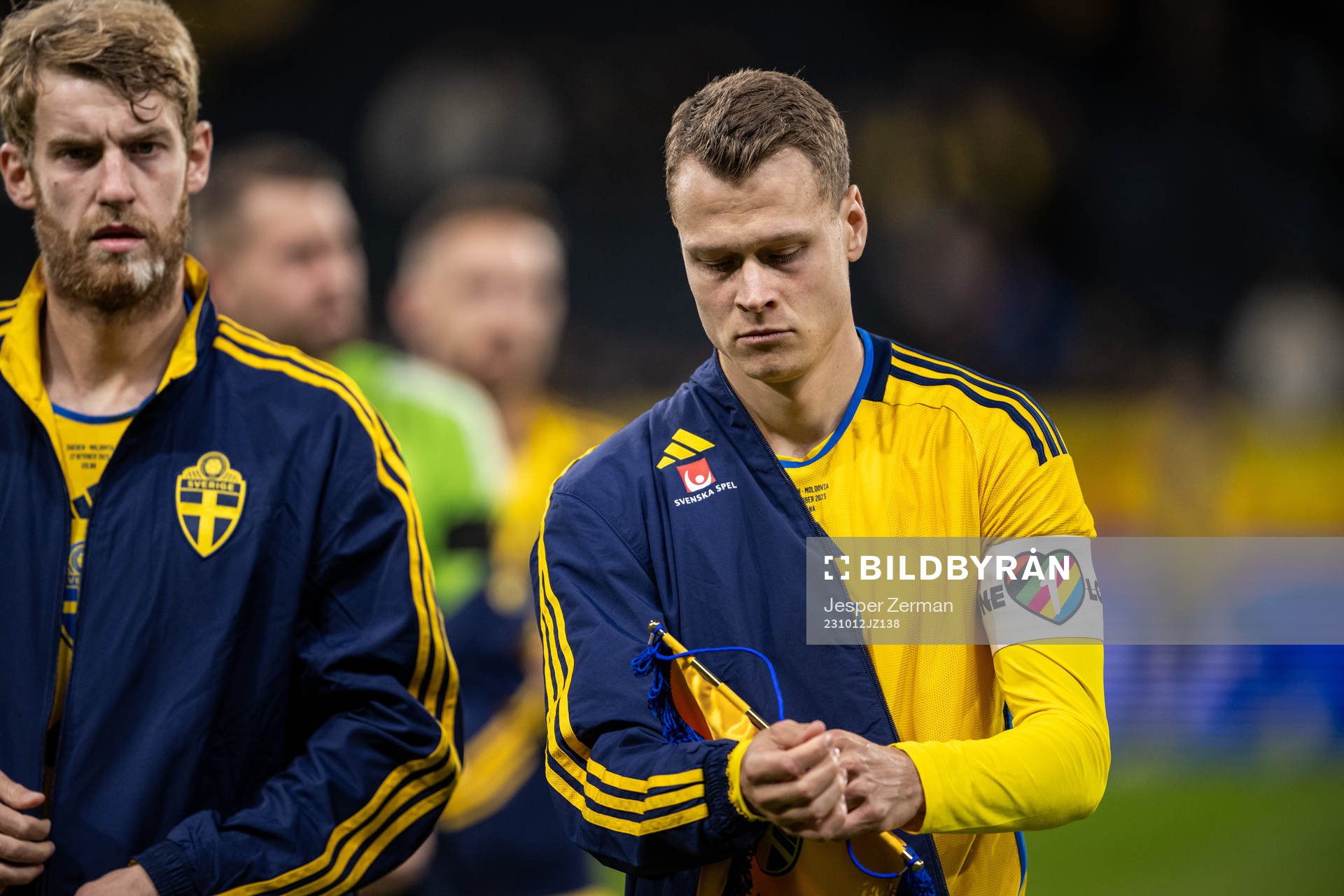 Filip Helander and Viktor Claesson of Sweden