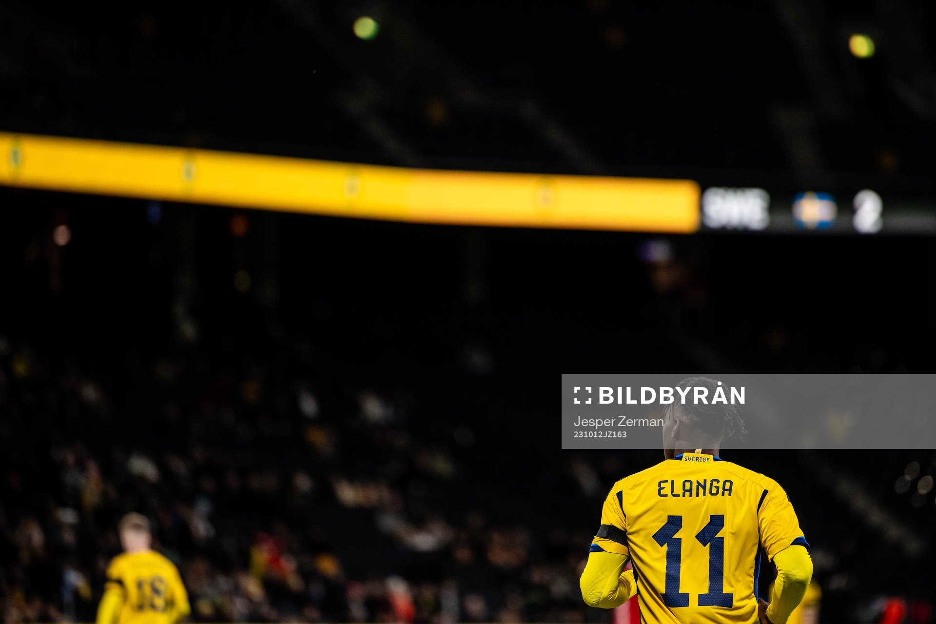 Anthony Elanga of Sweden