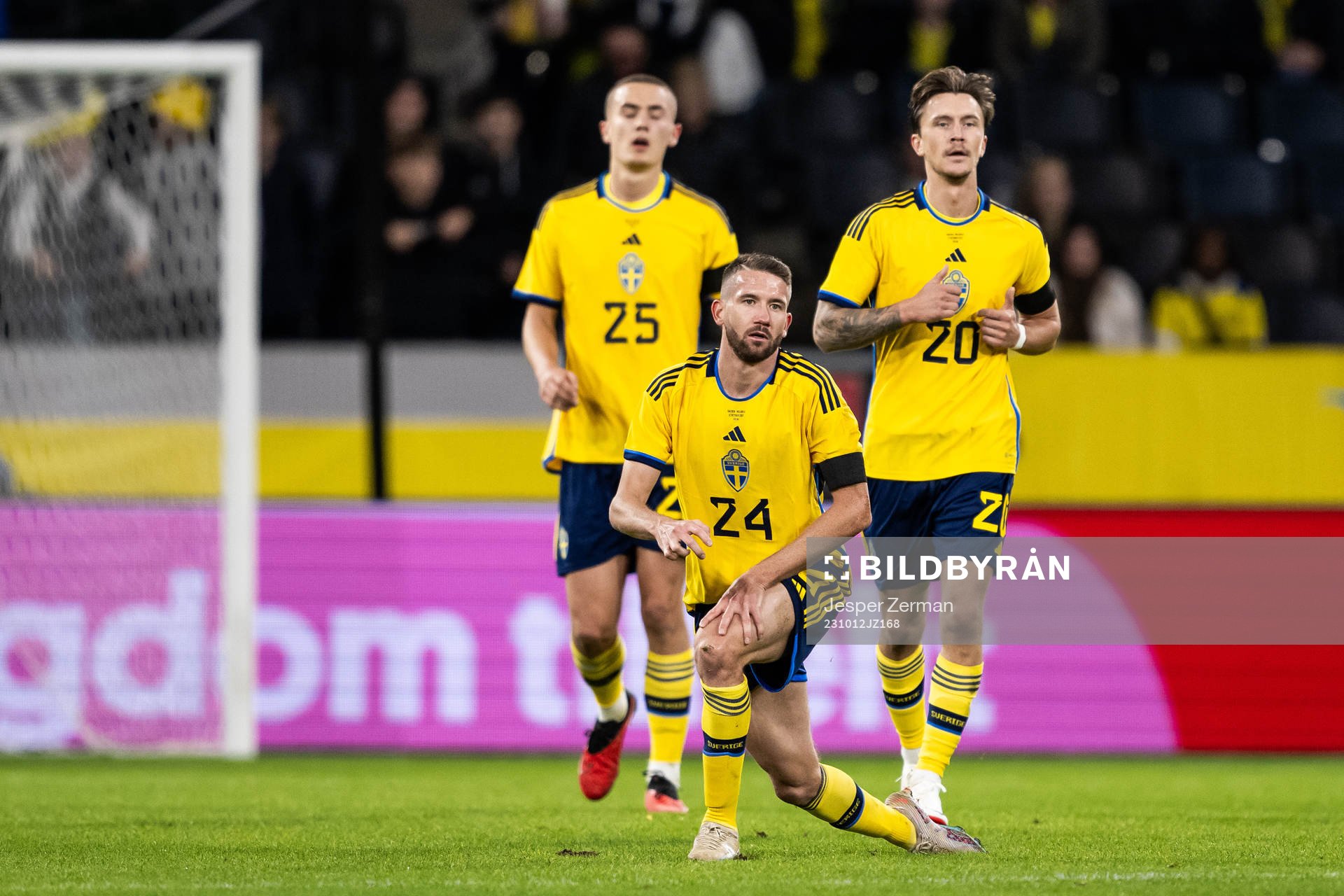 Gustaf Lagerbielke, Marcus Rohdén and Kristoffer Olsson of