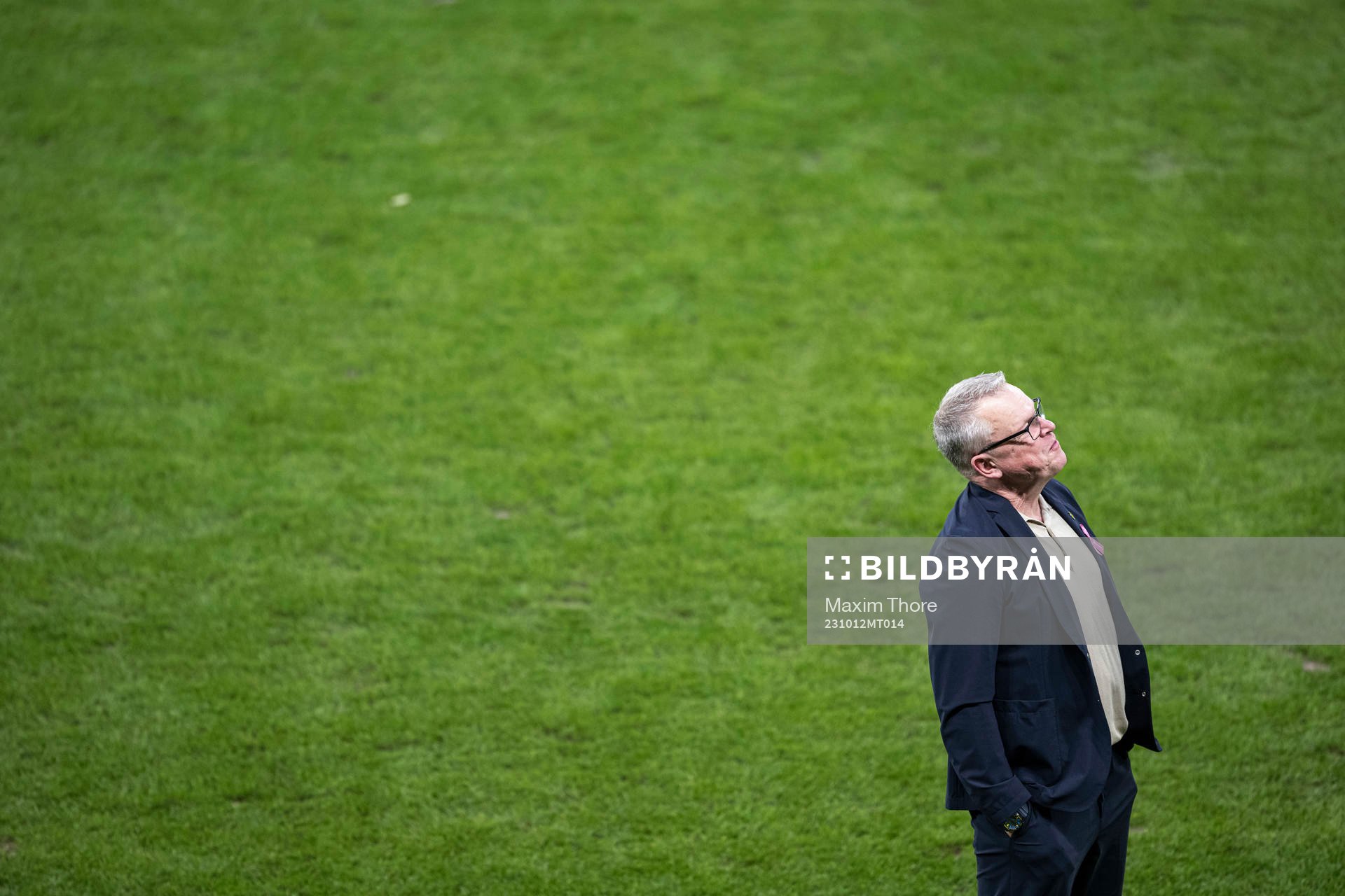 Head coach Janne Andersson of Sweden