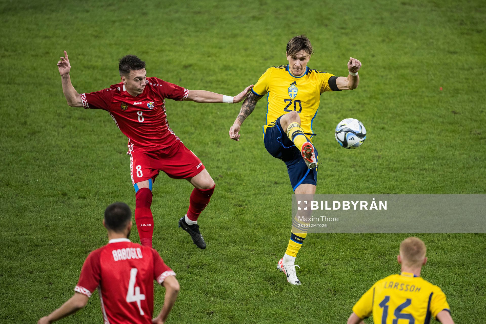 Nichita Motpan of Moldova and Kristoffer Olsson of Sweden