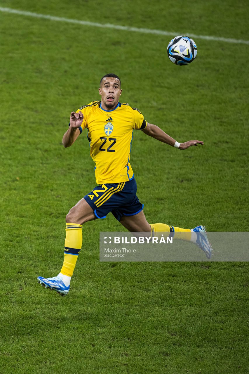 Robin Quaison of Sweden