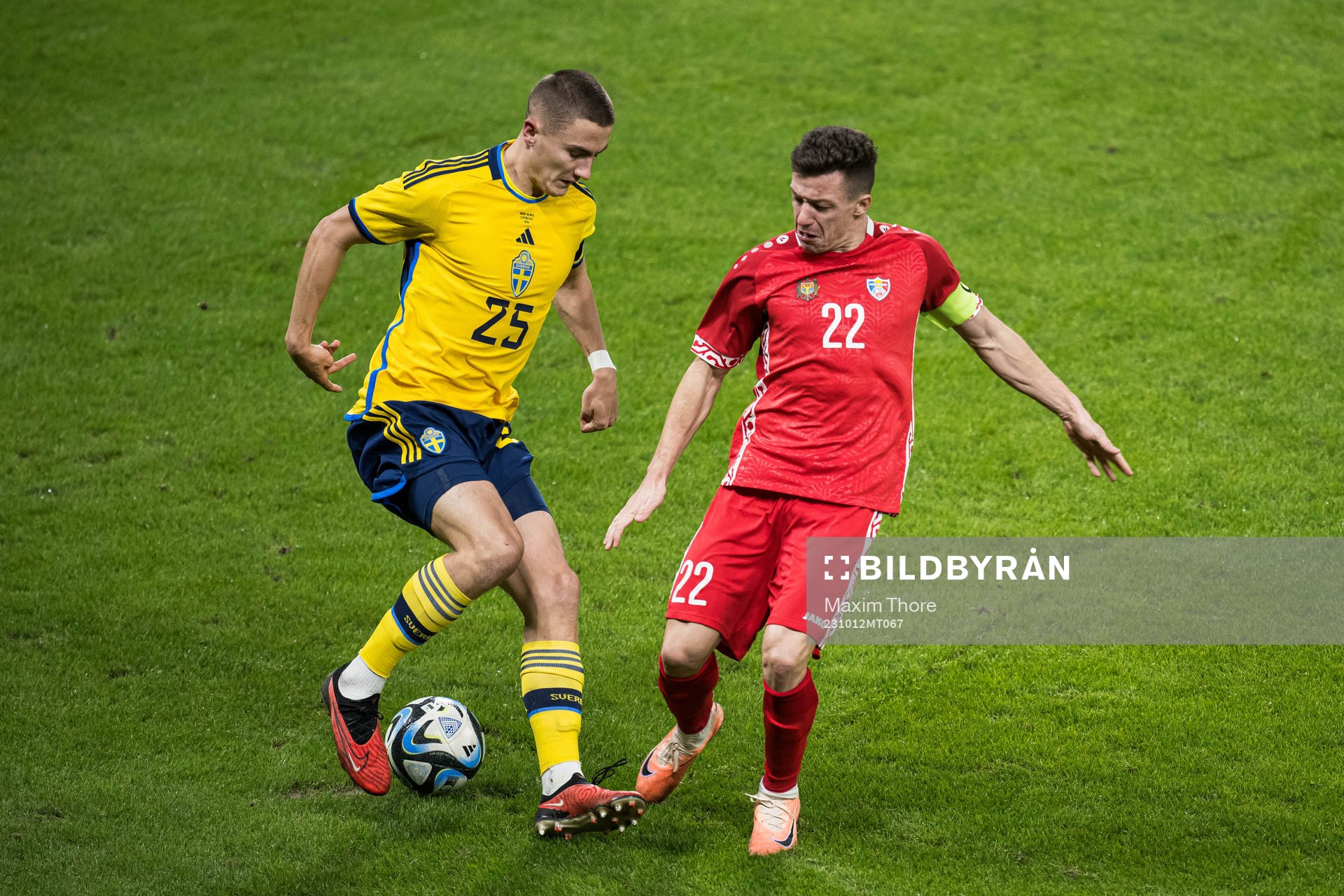 Gustaf Lagerbielke of Sweden and Vadim Rata of Moldova