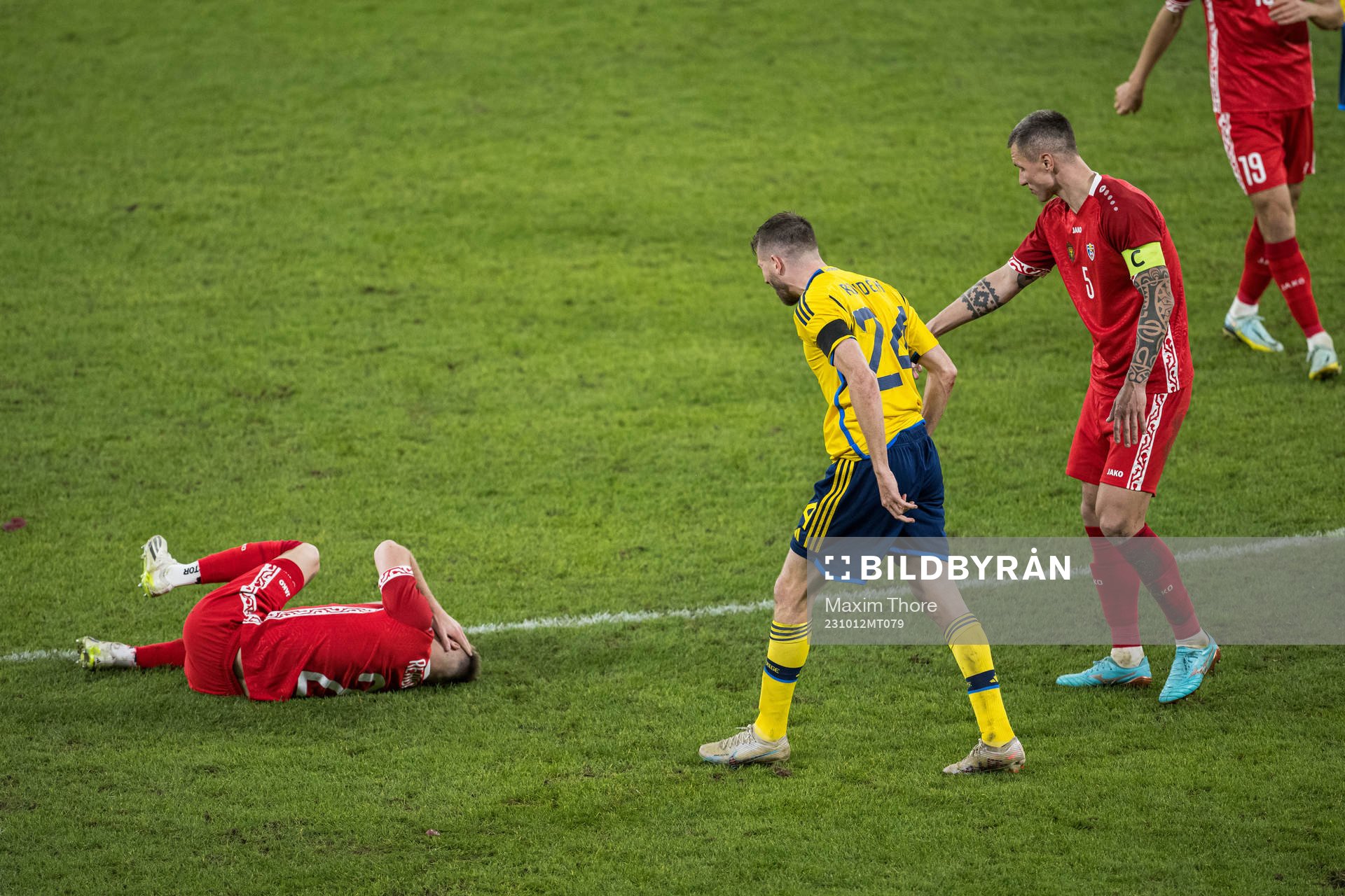Oleg Reabciuc of Moldova and Marcus Rohdén of Sweden