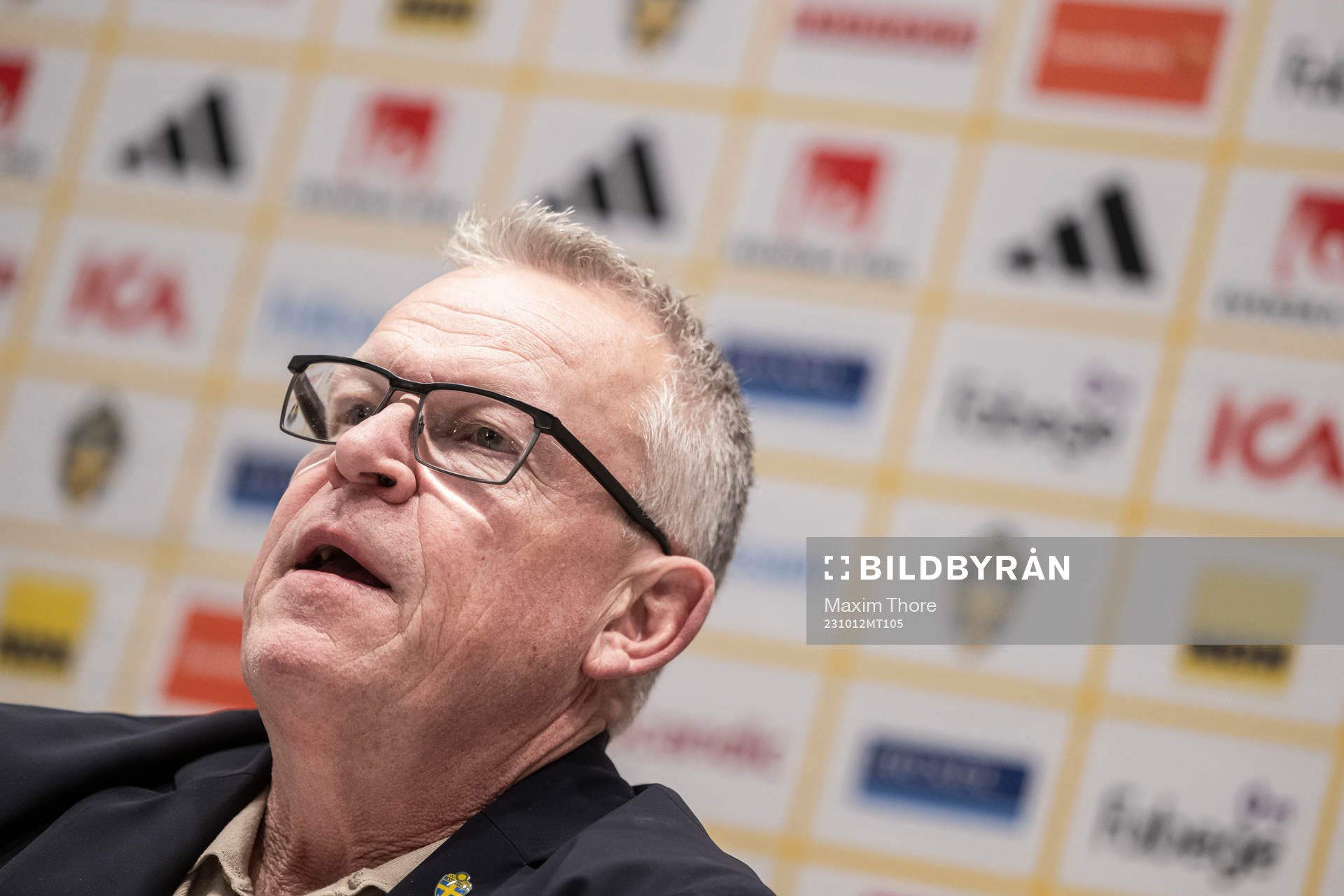 Head coach Janne Andersson of Sweden