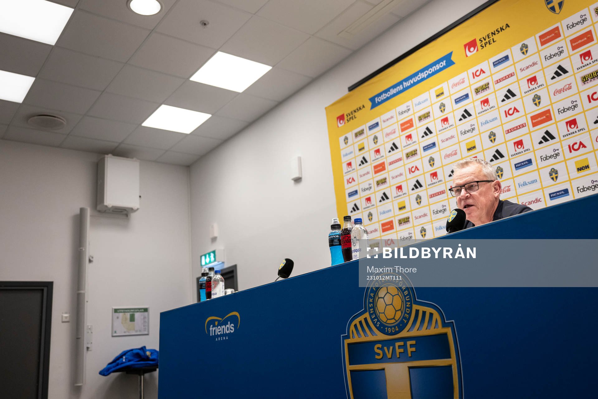 Head coach Janne Andersson of Sweden
