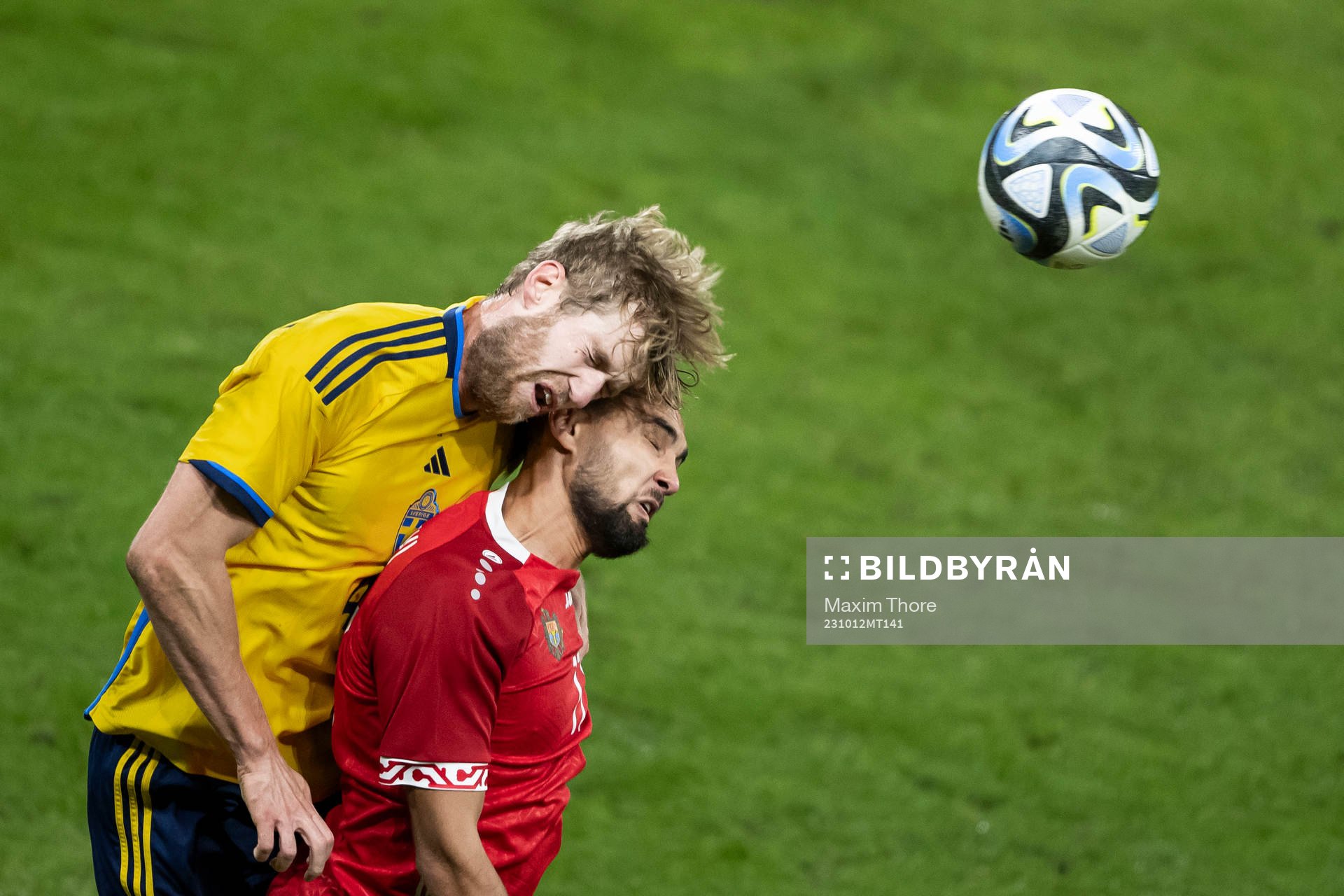 Filip Helander of Sweden and Virgiliu Postolachi of Moldova