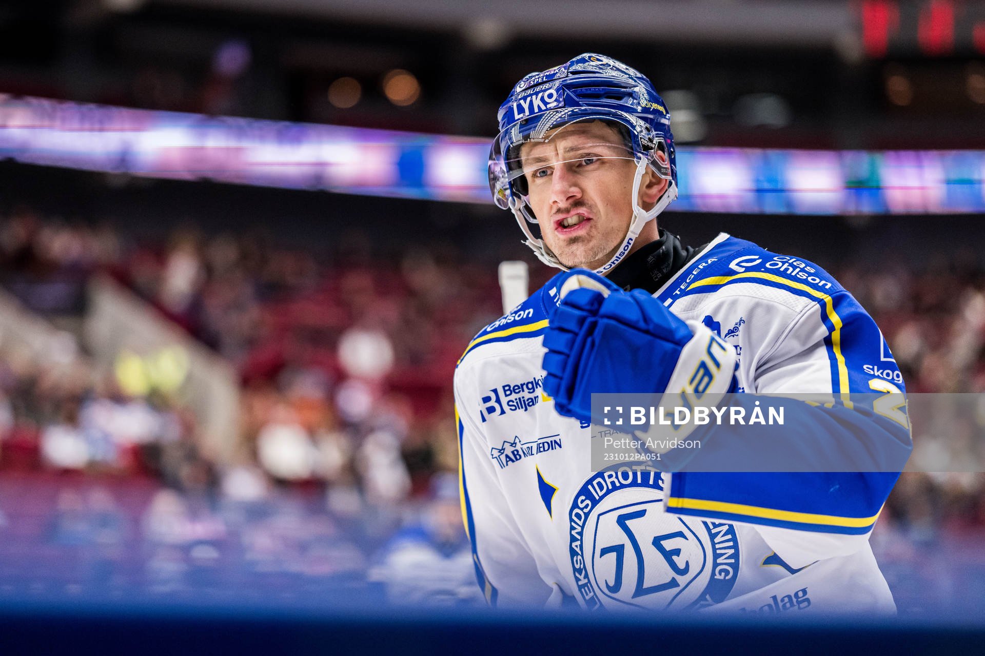 Leksands Patrik Noren jublar