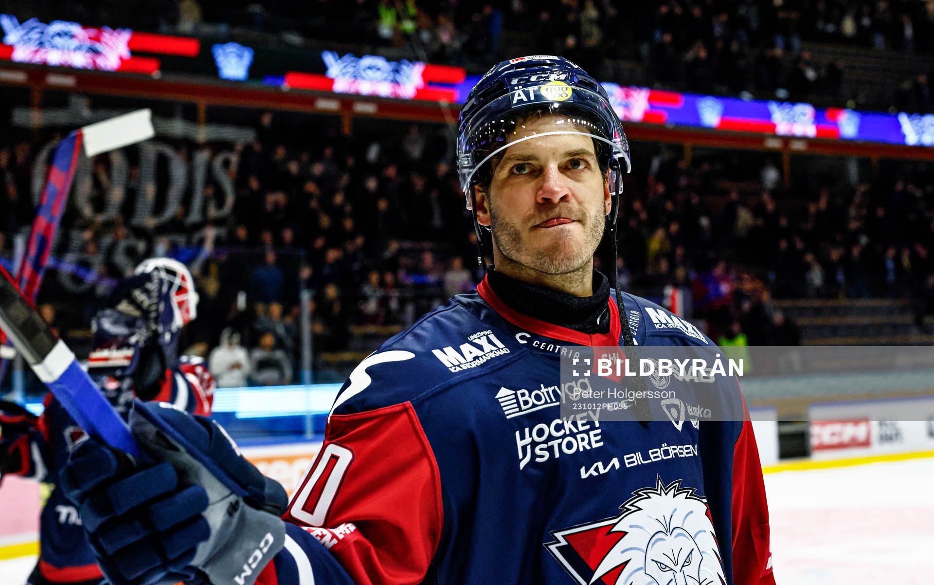 Linköpings Lance Bouma jublar