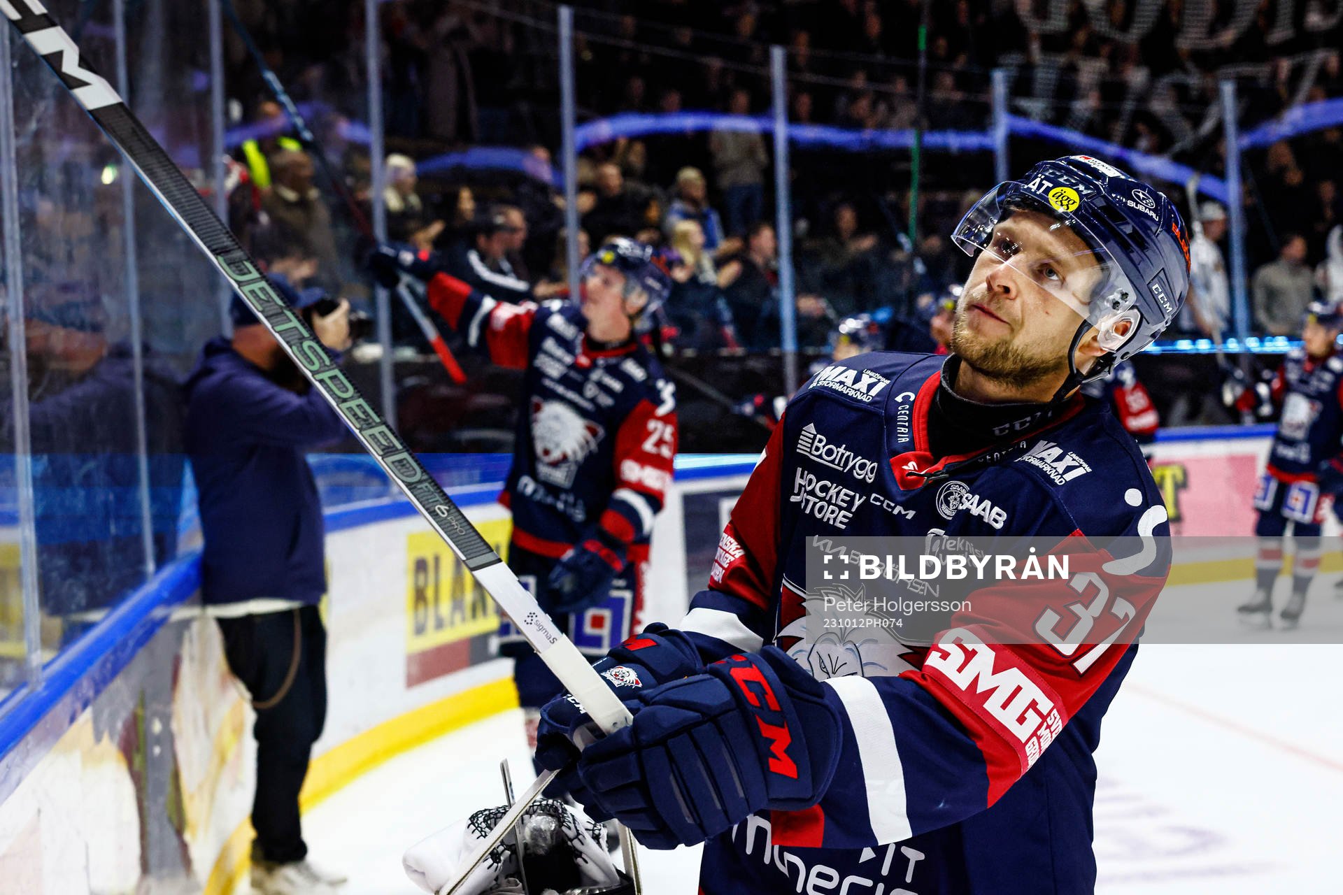 Linköpings Jesper Pettersson jublar