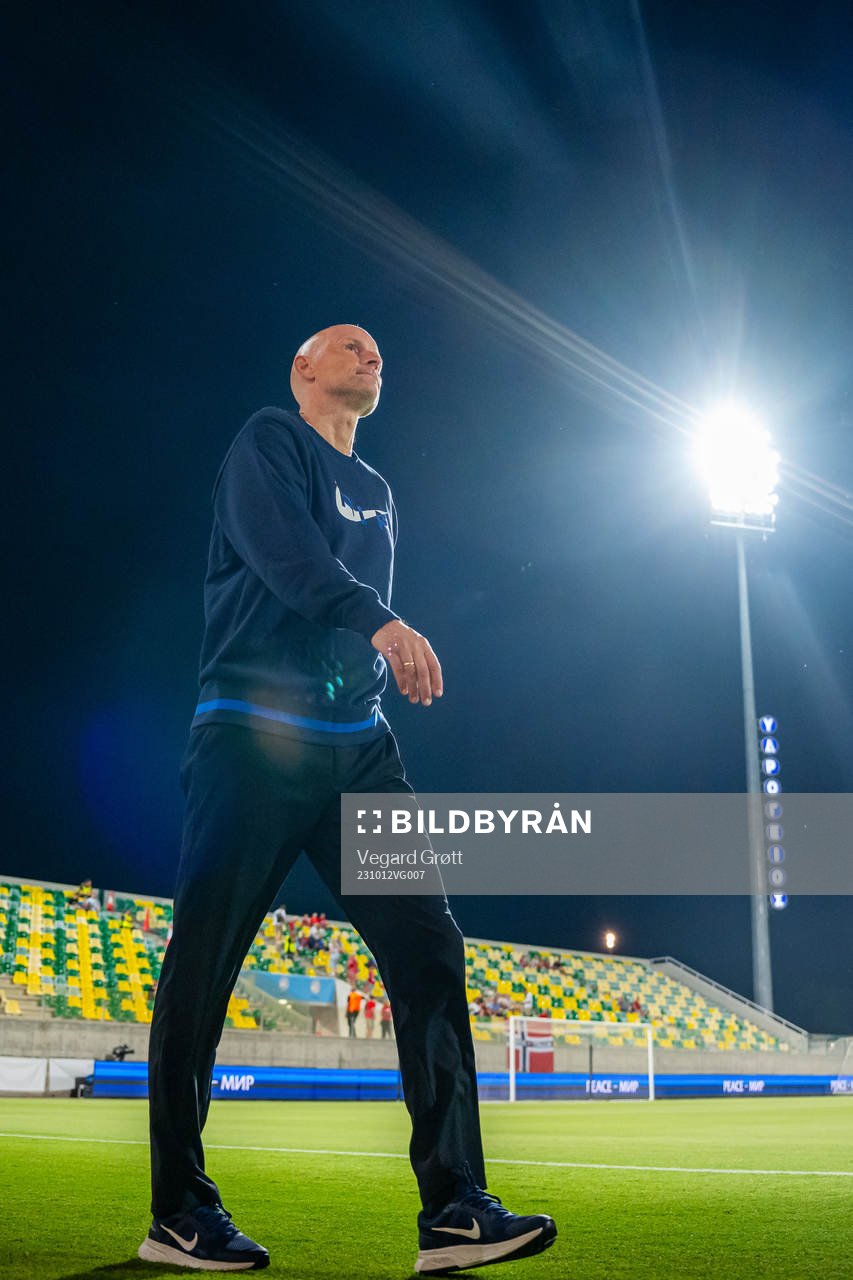 Ståle Solbakken, head coach of Norway