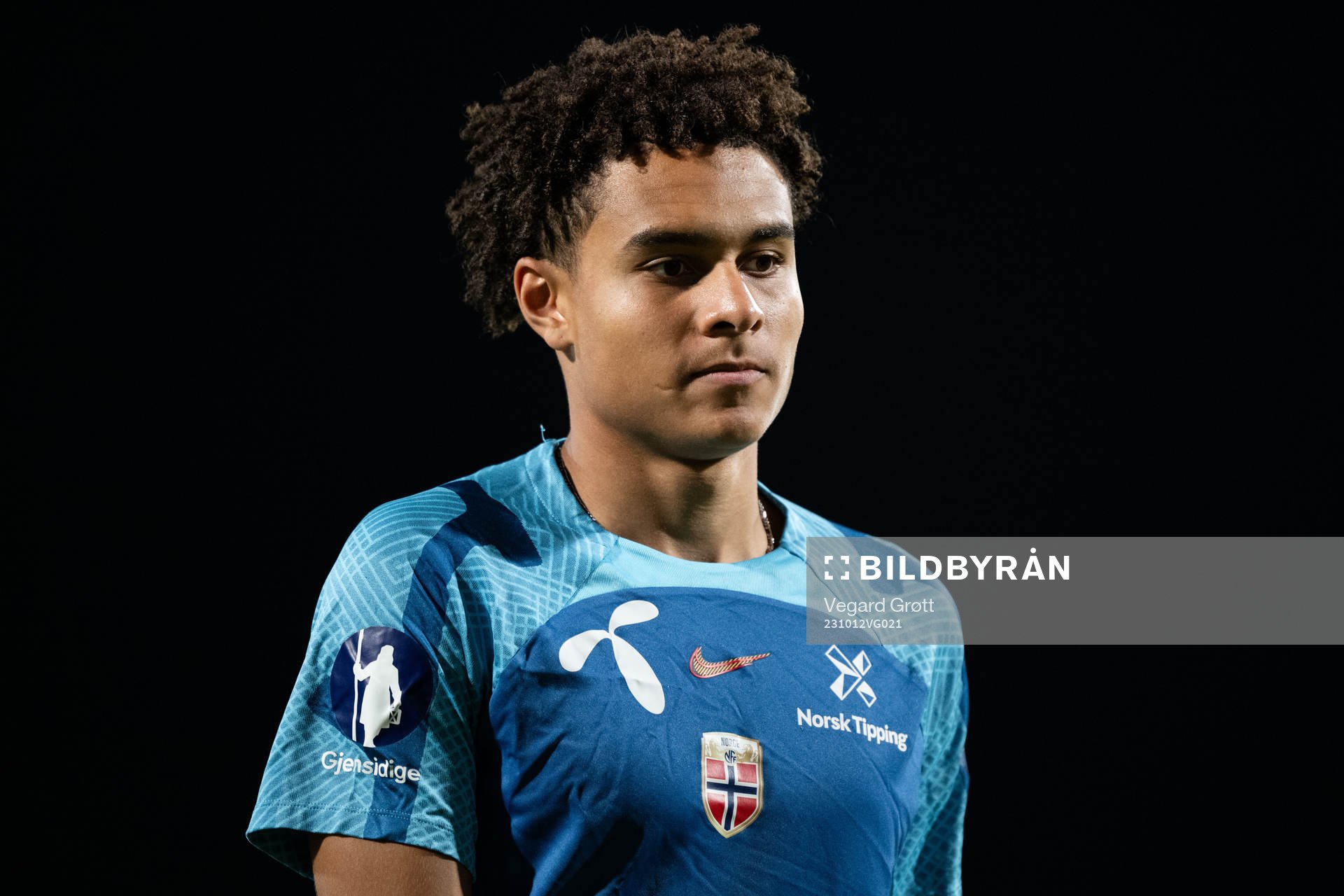 Antonio Nusa of Norway