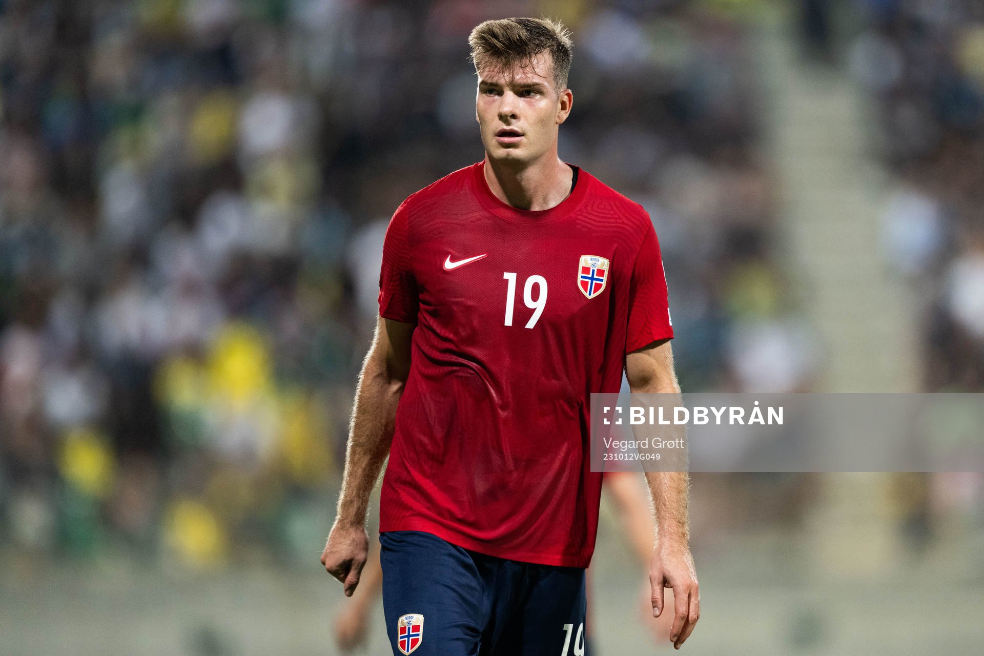 Alexander Sørloth of Norway