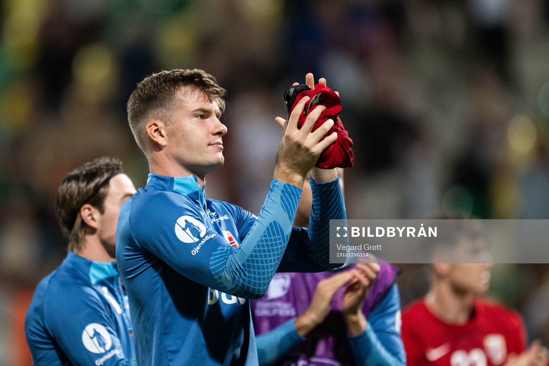 Alexander Sørloth of Norway