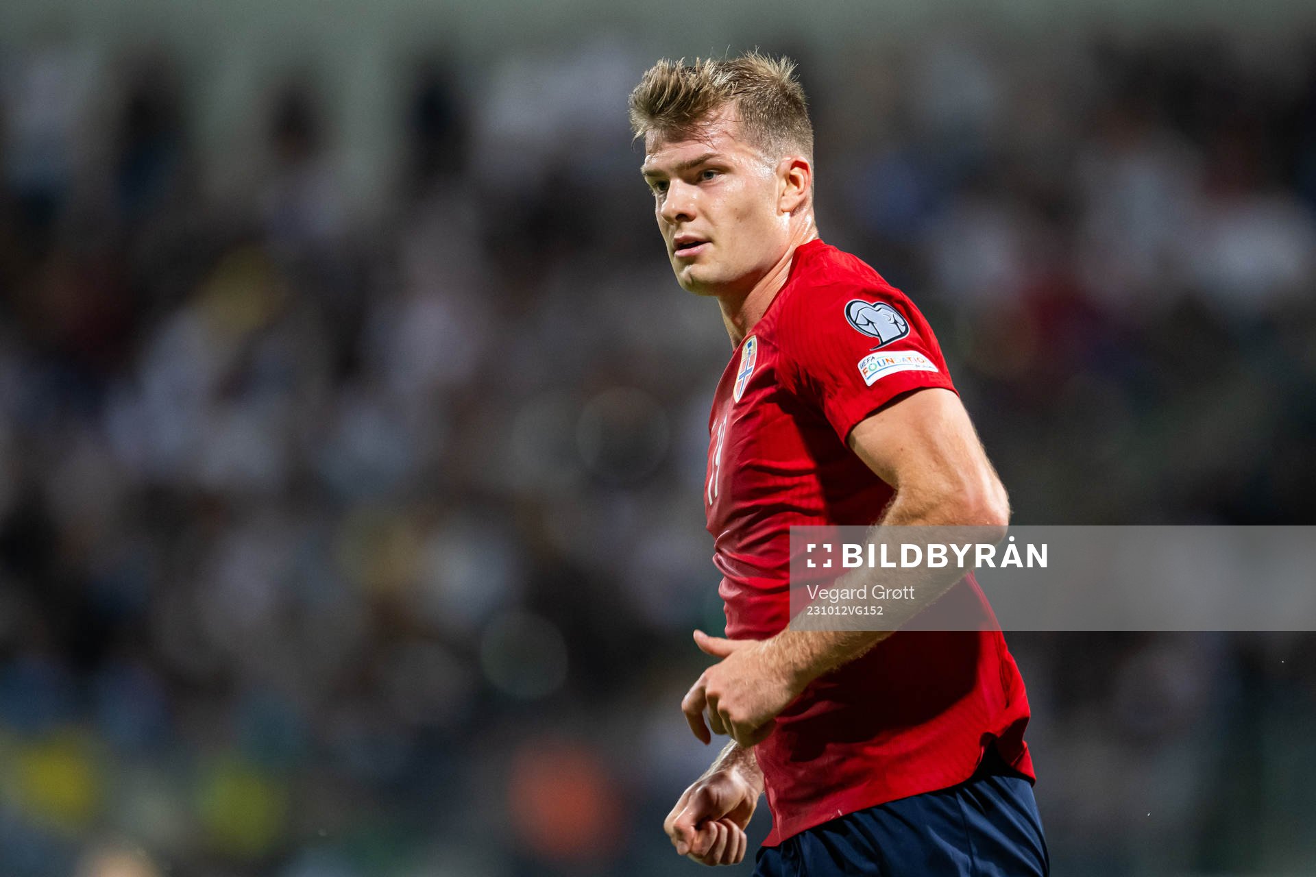 Alexander Sørloth of Norway