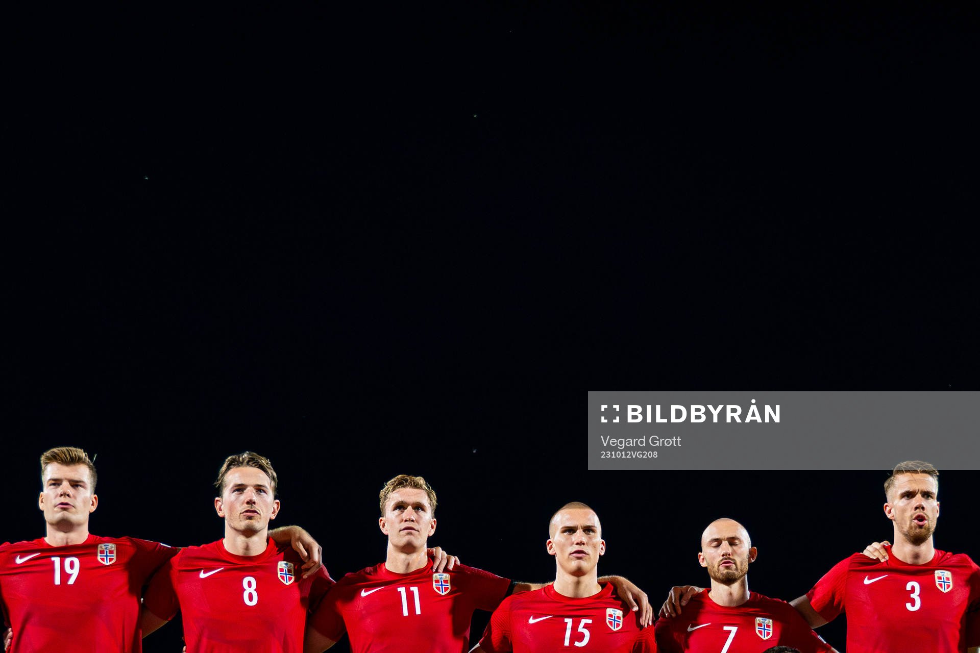 Alexander Sørloth, Sander Berge, Ola Solbakken, Leo
