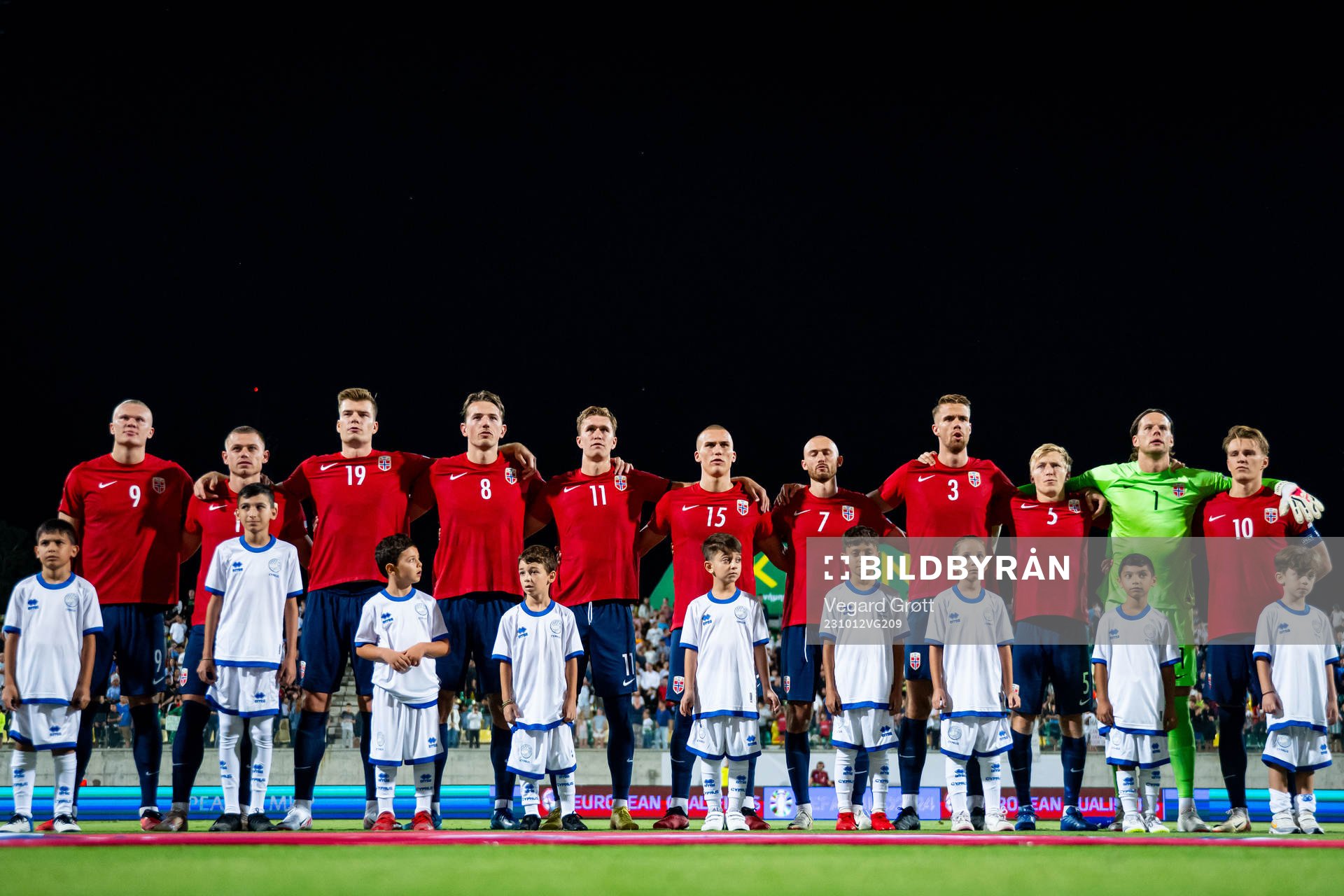 Erling Braut Haaland, Julian Ryerson, Alexander Sørloth,
