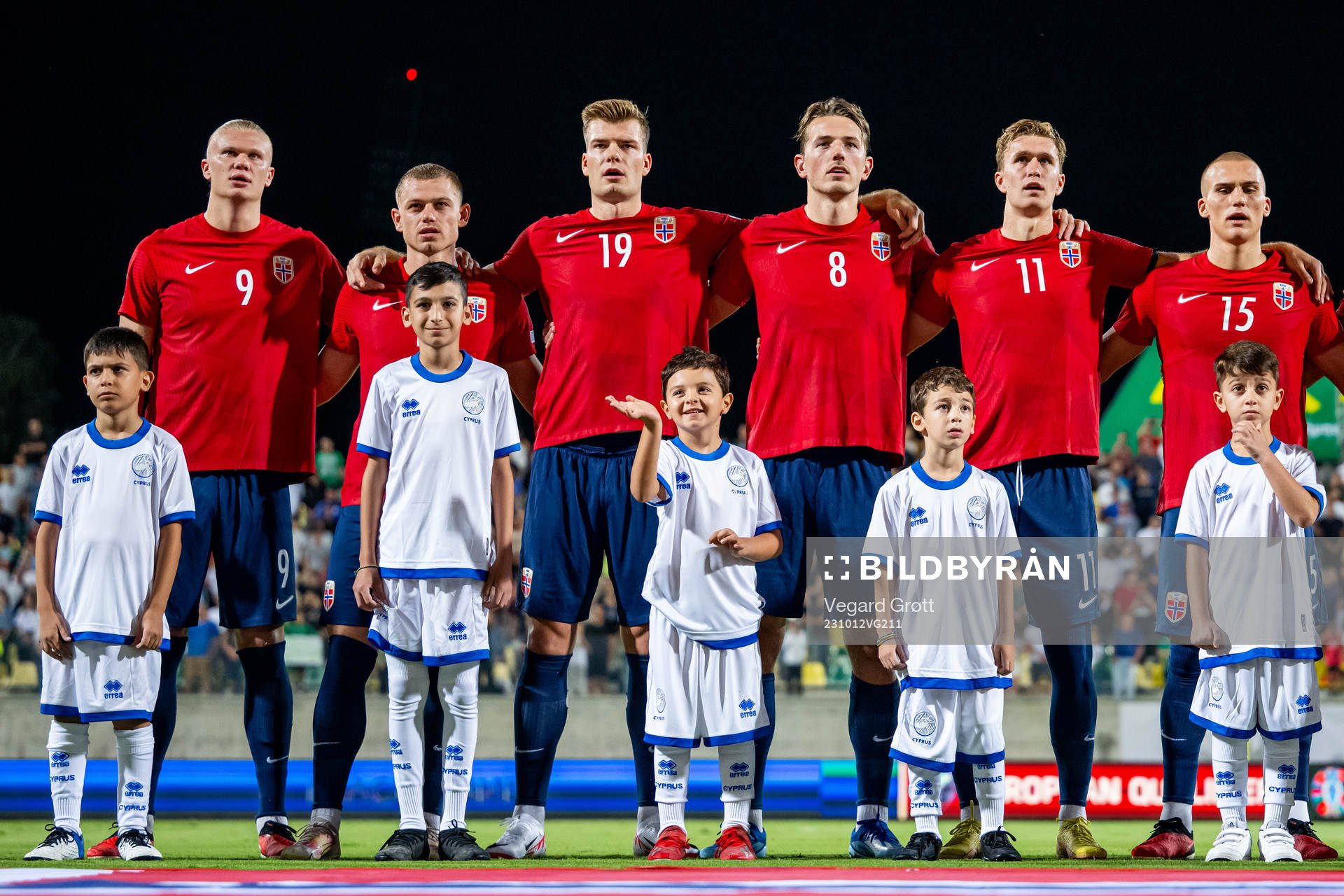 Erling Braut Haaland, Julian Ryerson, Alexander Sørloth,