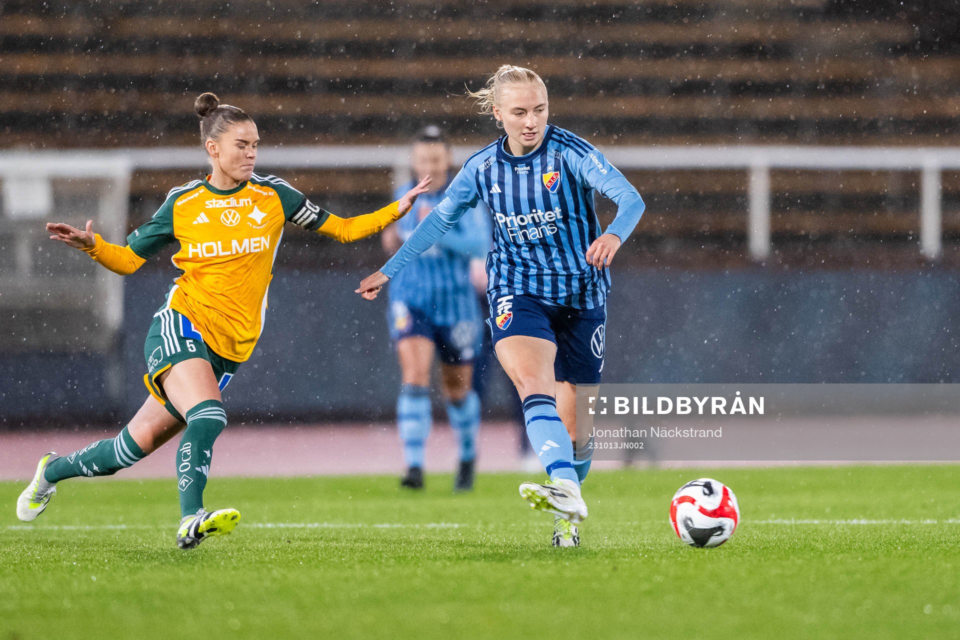 Djurgårdens Stinalisa Johansson och IFK Norrköpings My