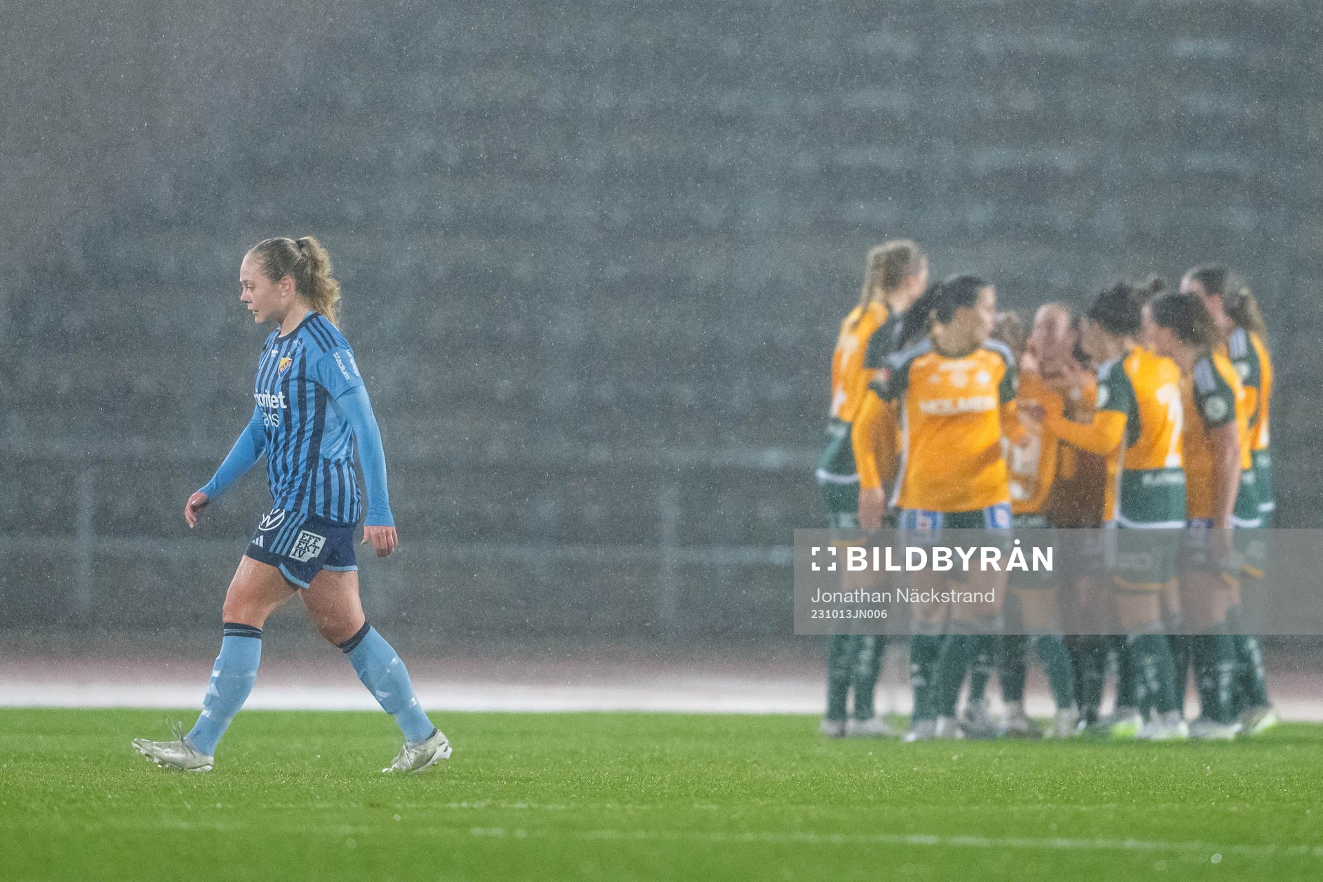 Djurgårdens Alice Bergström deppar