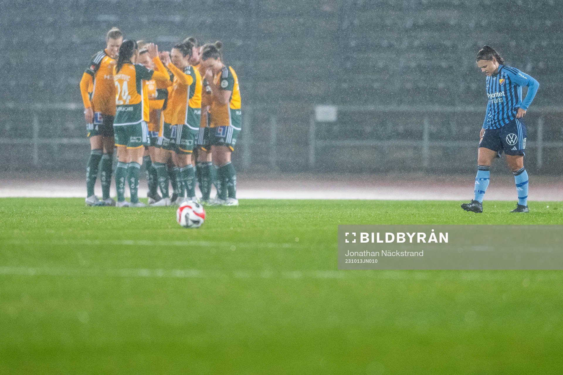 Djurgårdens Alexsandra Lobanova deppar
