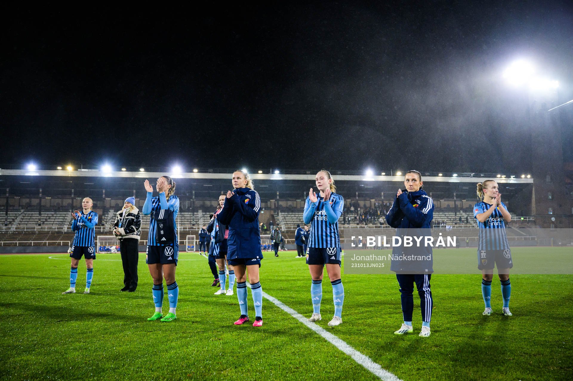 Djurgårdens spelare deppar