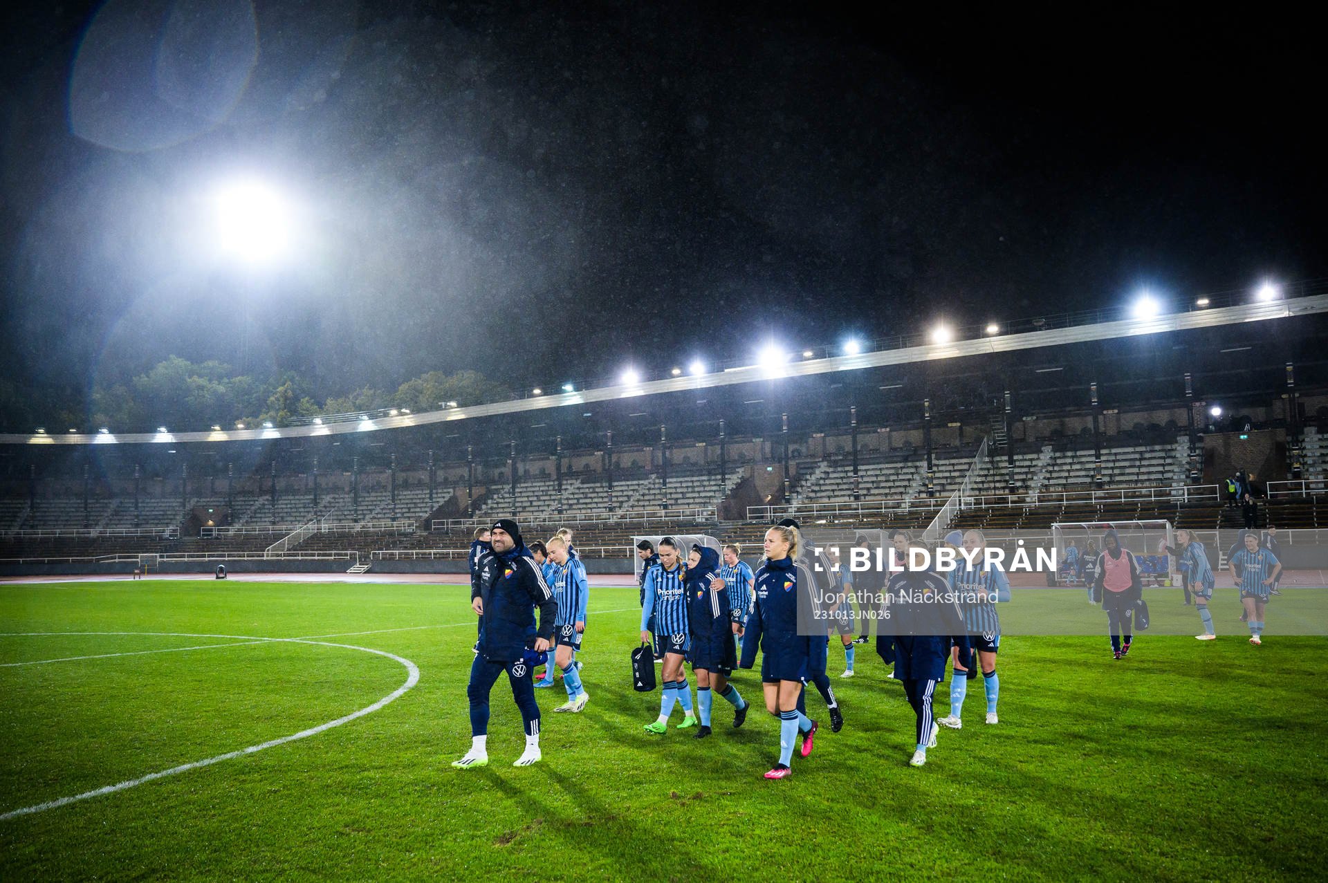 Djurgårdens spelare deppar