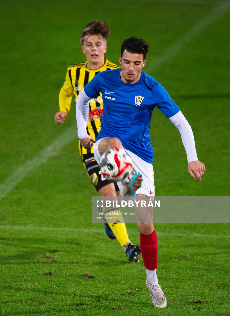 Balkans Florent Sopi i matchen i div. 2 mellan IFK