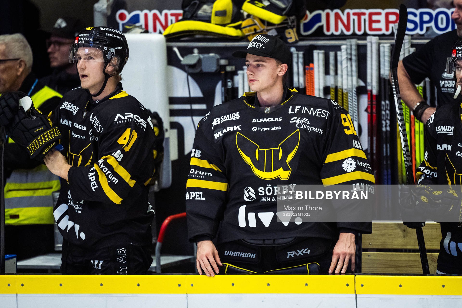 Västerås IKs målvakt Ian Blomquist