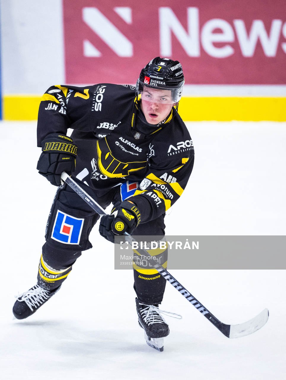 Västerås IKs Hannes Hellberg