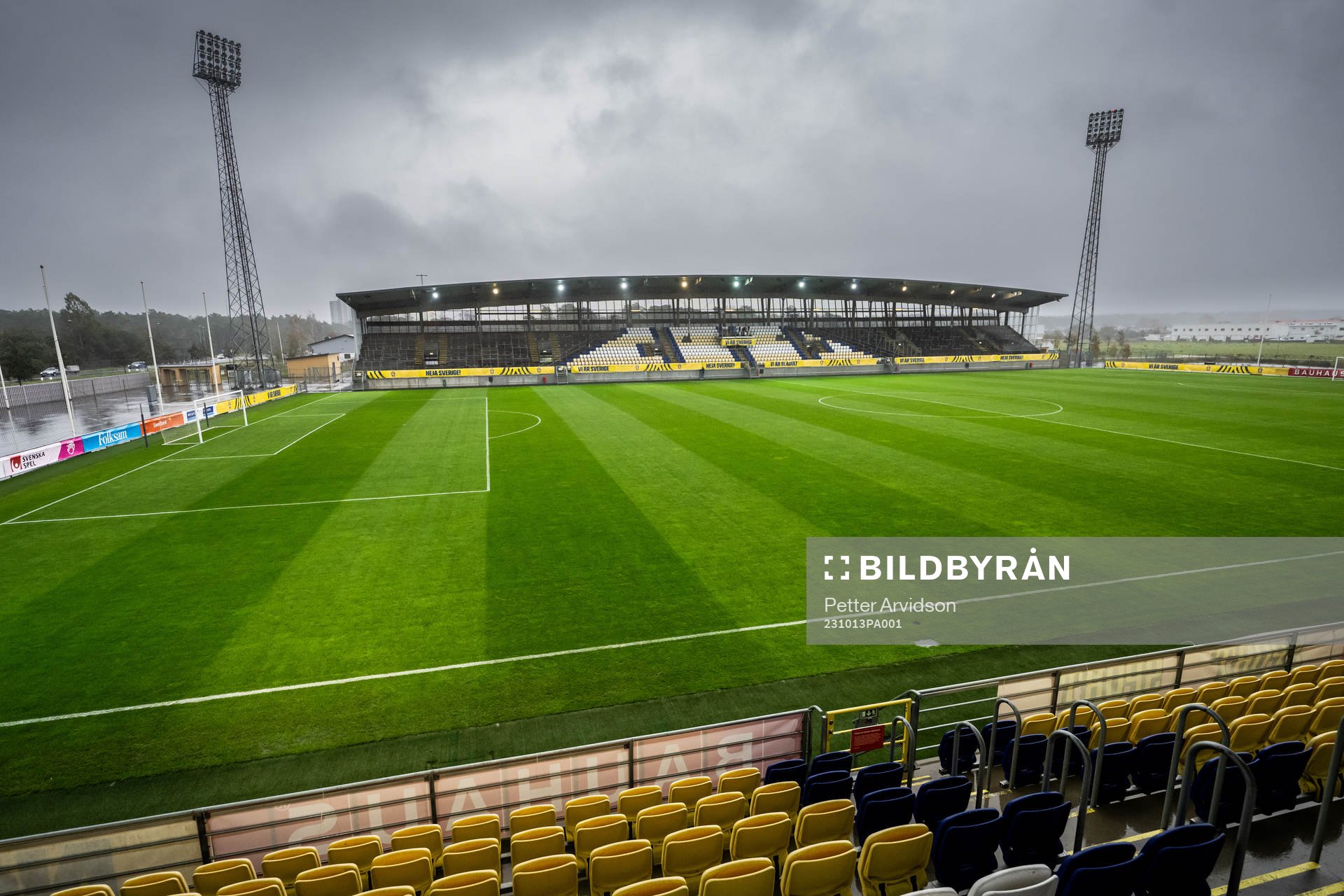 General view of Falcon Alkoholfri Arena