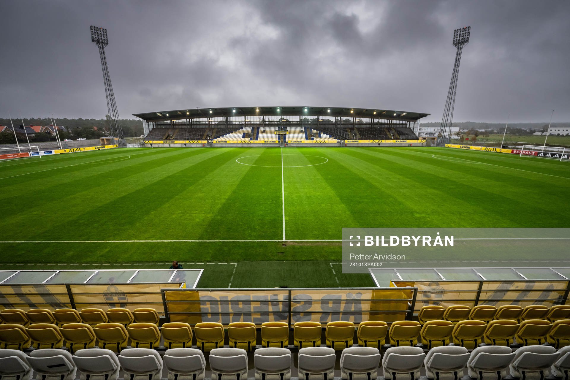 General view of Falcon Alkoholfri Arena
